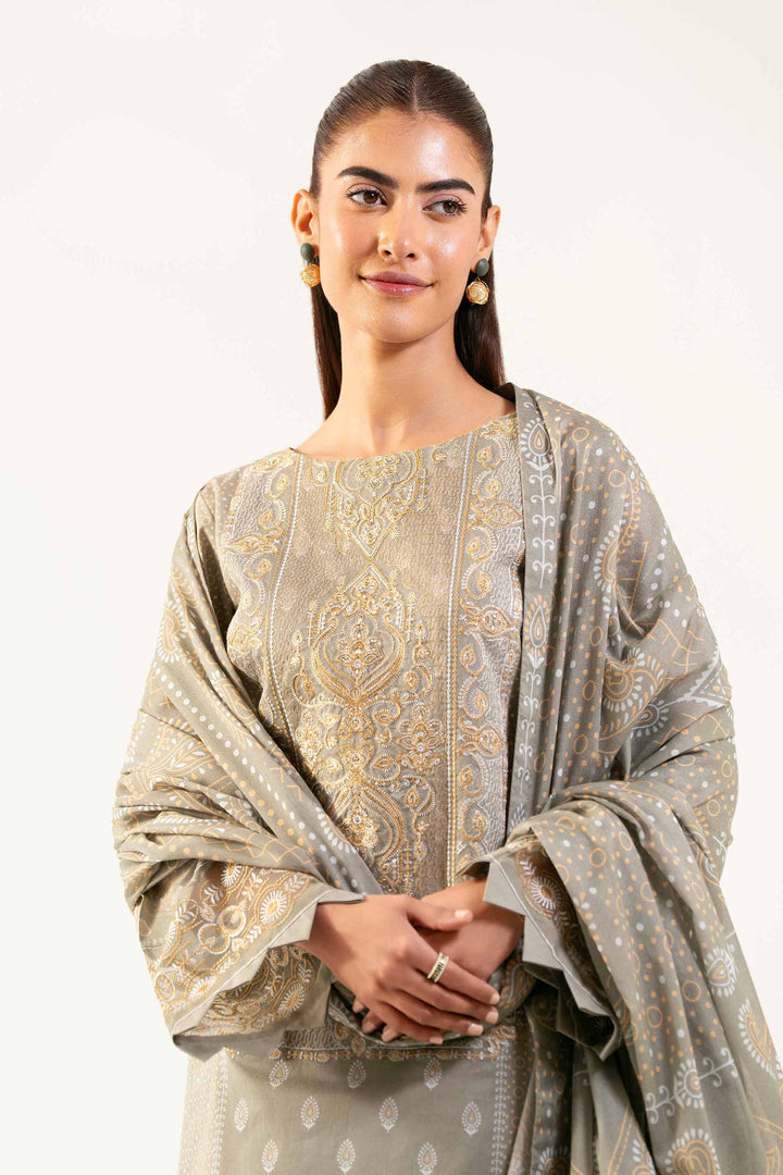 3 Piece - Digital Printed Suit - 42502227 for Women - Unstitched Collection | Nishat | Shop Online