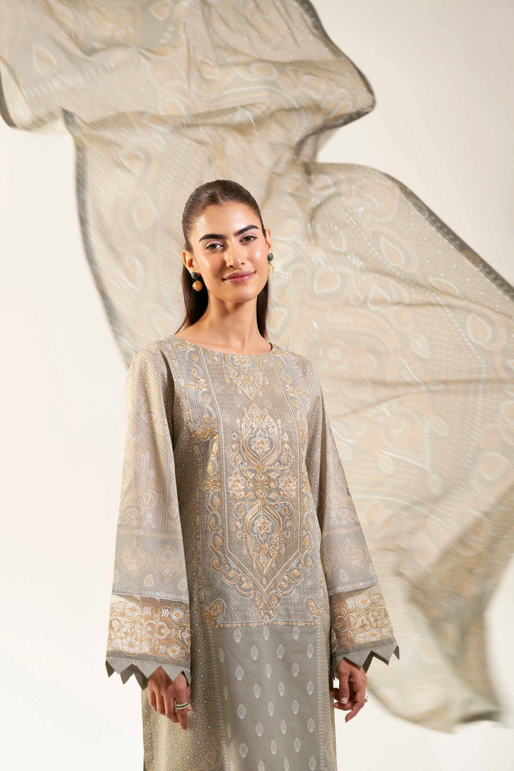 3 Piece - Digital Printed Suit - 42502227 for Women - Unstitched Collection | Nishat | Shop Online