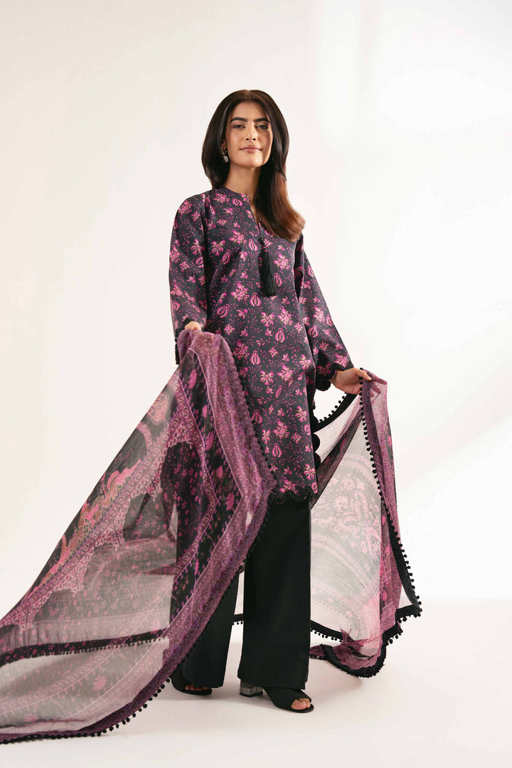 3 Piece - Digital Printed Suit - 42502236 for Women - Unstitched Collection | Nishat | Shop Online