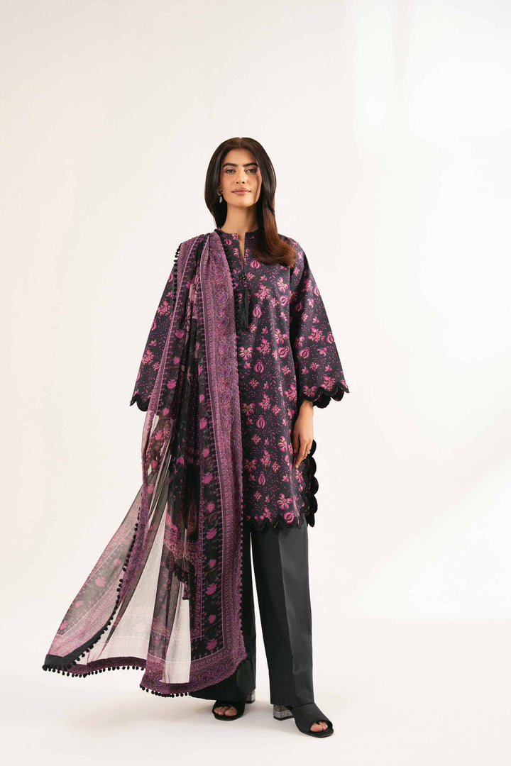 3 Piece - Digital Printed Suit - 42502236 for Women - Unstitched Collection | Nishat | Shop Online