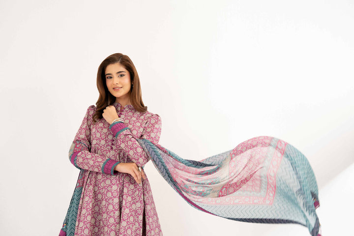 3 Piece - Digital Printed Suit - 42502237 for Women - Unstitched Collection | Nishat | Shop Online