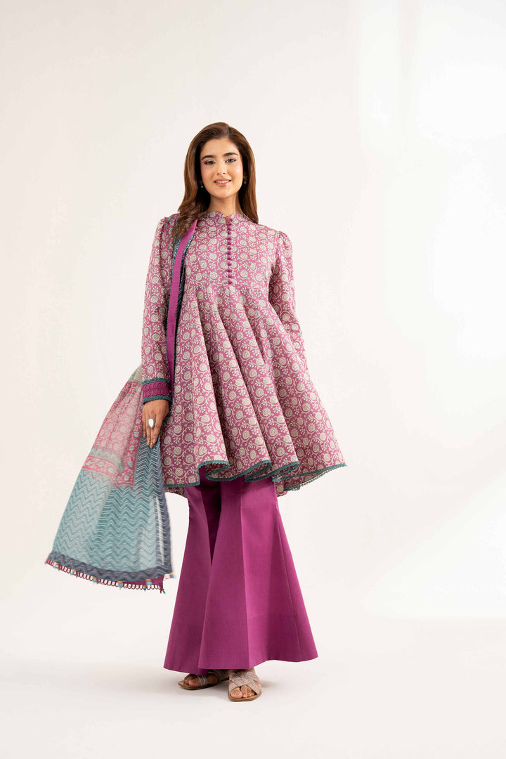 3 Piece - Digital Printed Suit - 42502237 for Women - Unstitched Collection | Nishat | Shop Online