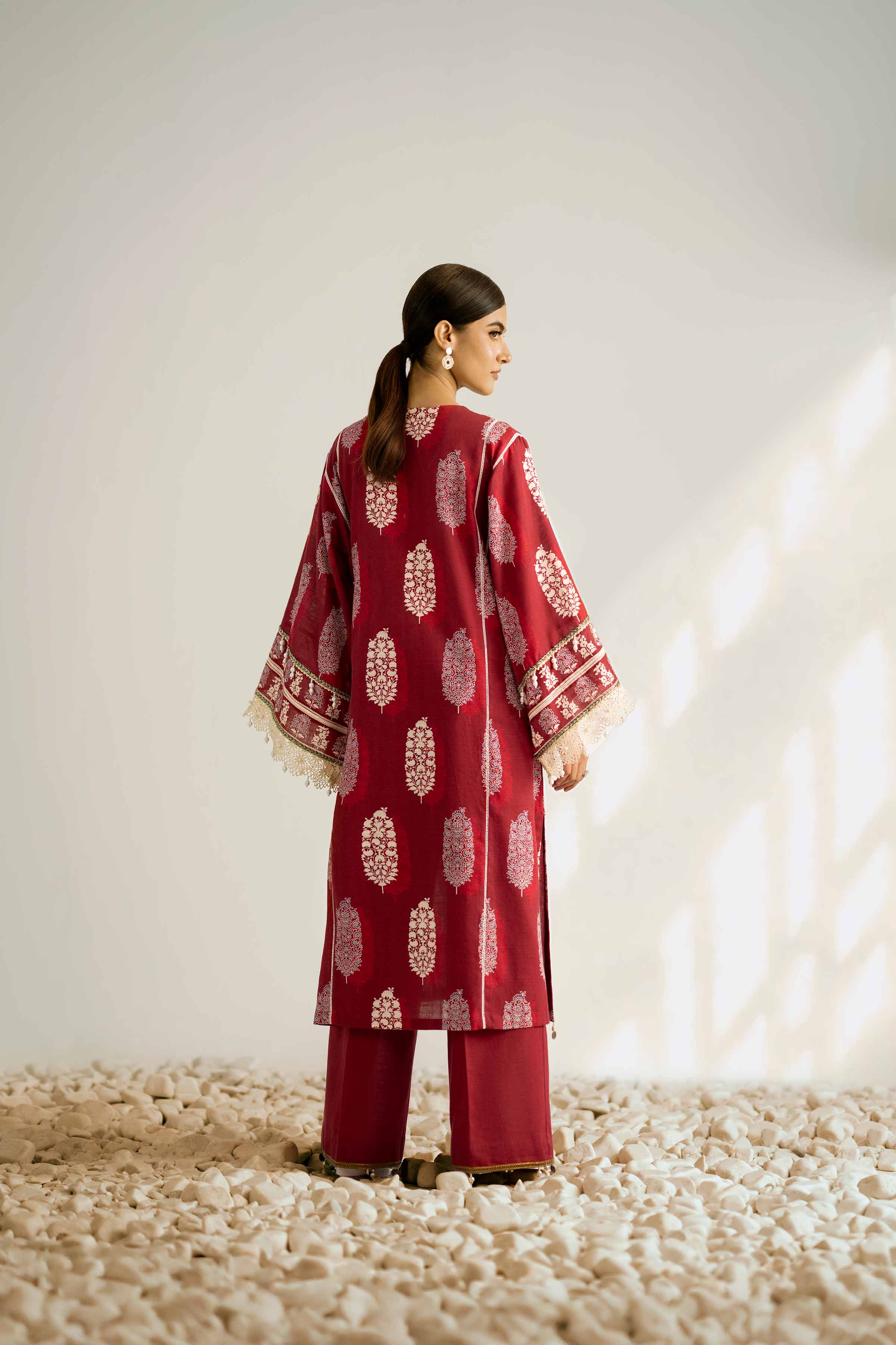 2 Piece - Printed Suit - 42502333 for Women - Unstitched Collection | Nishat | Shop Online