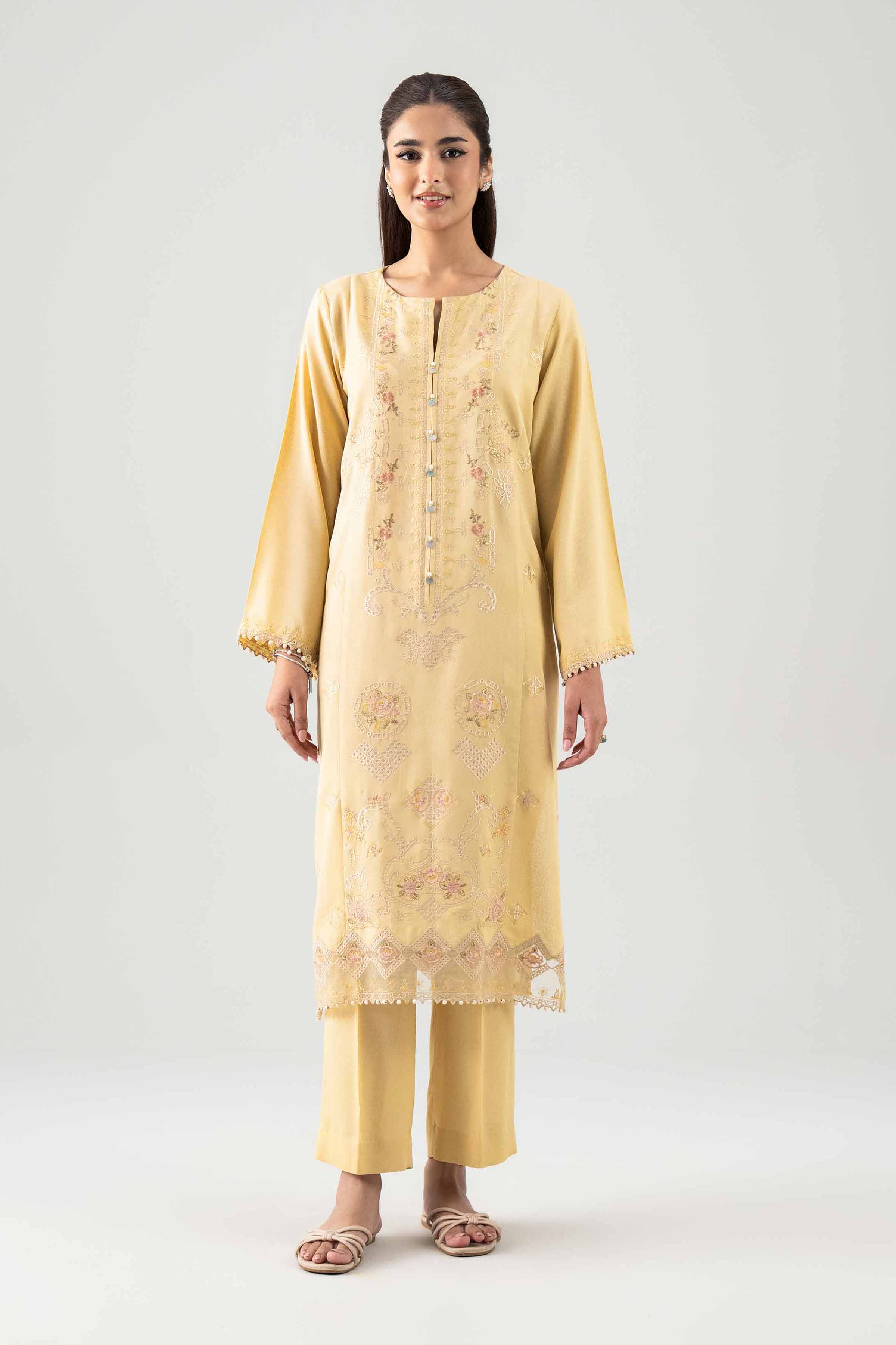 2 Piece - Embroidered Suit - 42502337 for Women - Unstitched Collection | Nishat | Shop Online