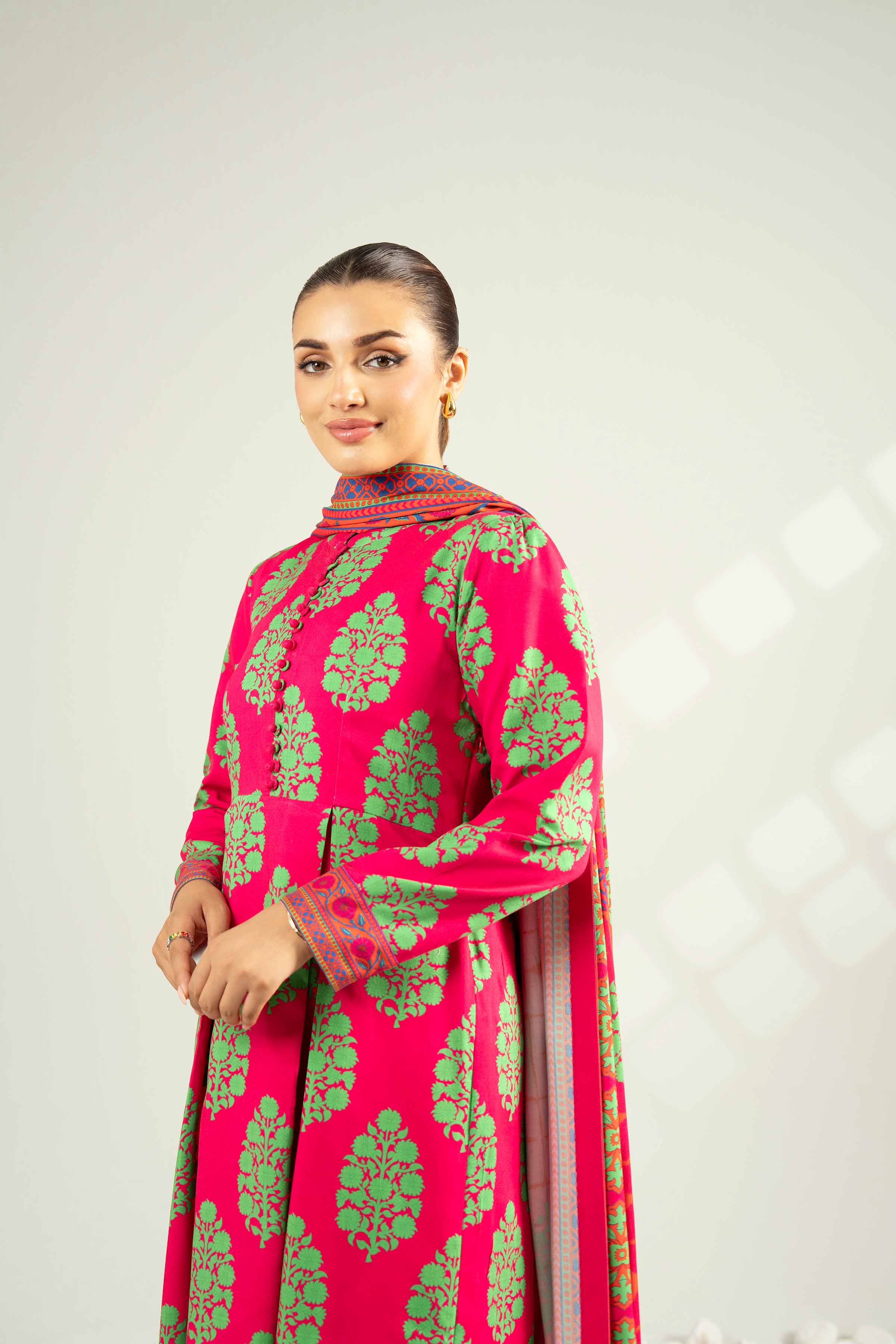 3 Piece - Printed Suit - 42502630 for Women - Unstitched Collection | Nishat | Shop Online