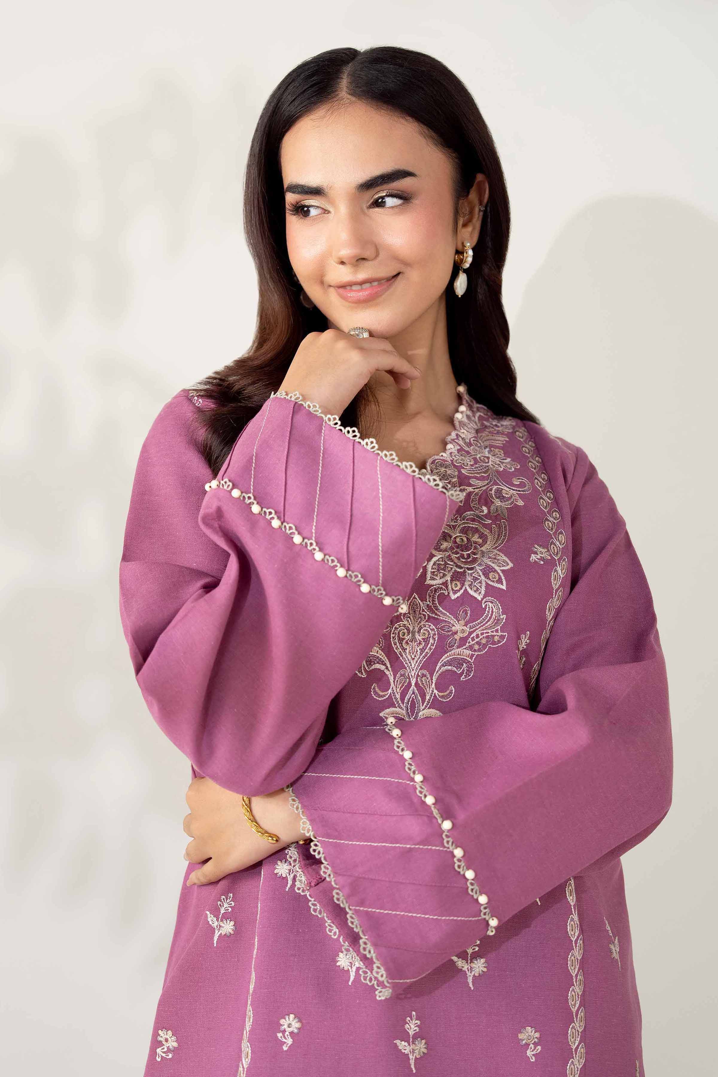 2 Piece - Embroidered Suit - 42502716 for Women - Unstitched Collection | Nishat | Shop Online
