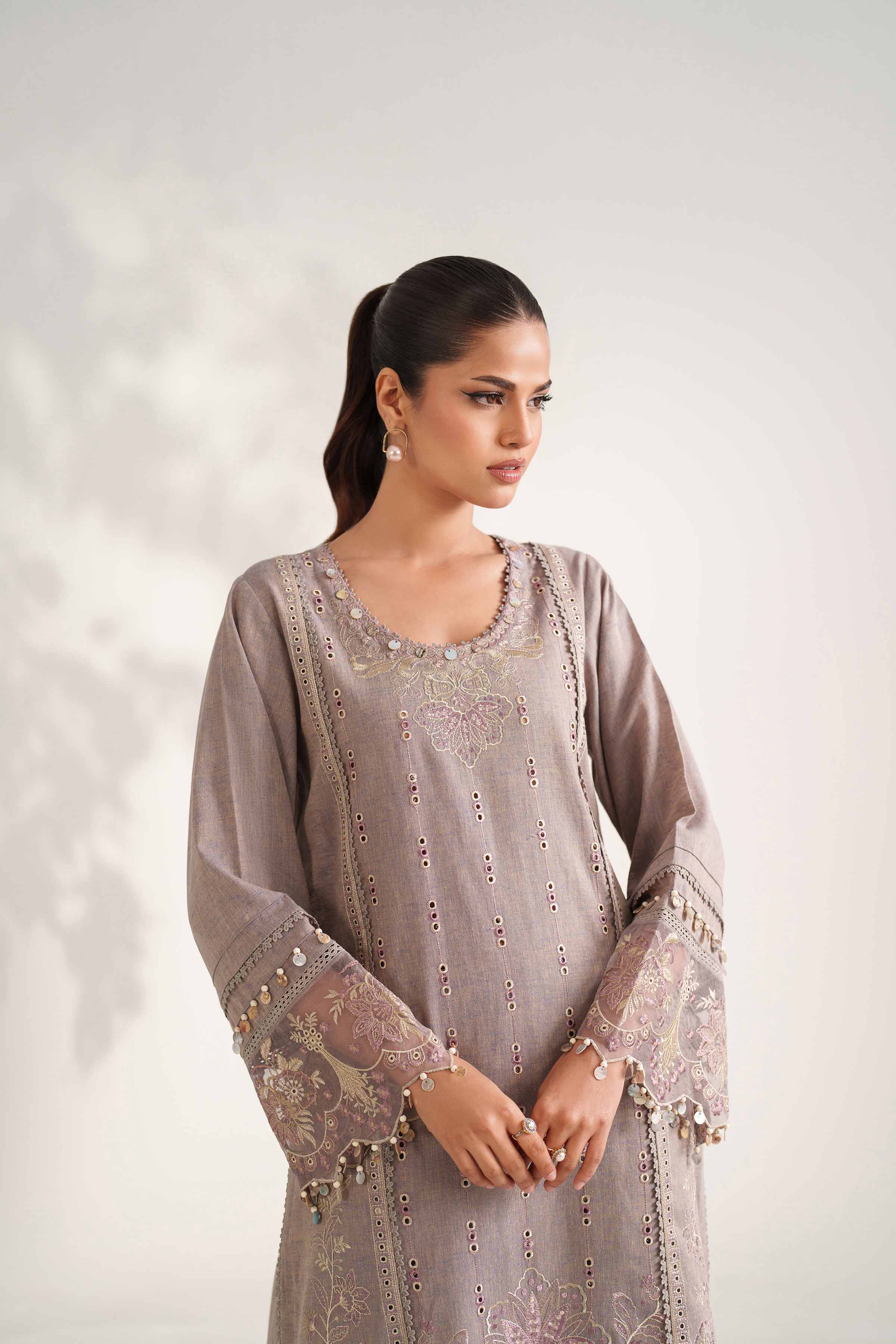 2 Piece - Embroidered Suit - 42502717 for Women - Unstitched Collection | Nishat | Shop Online