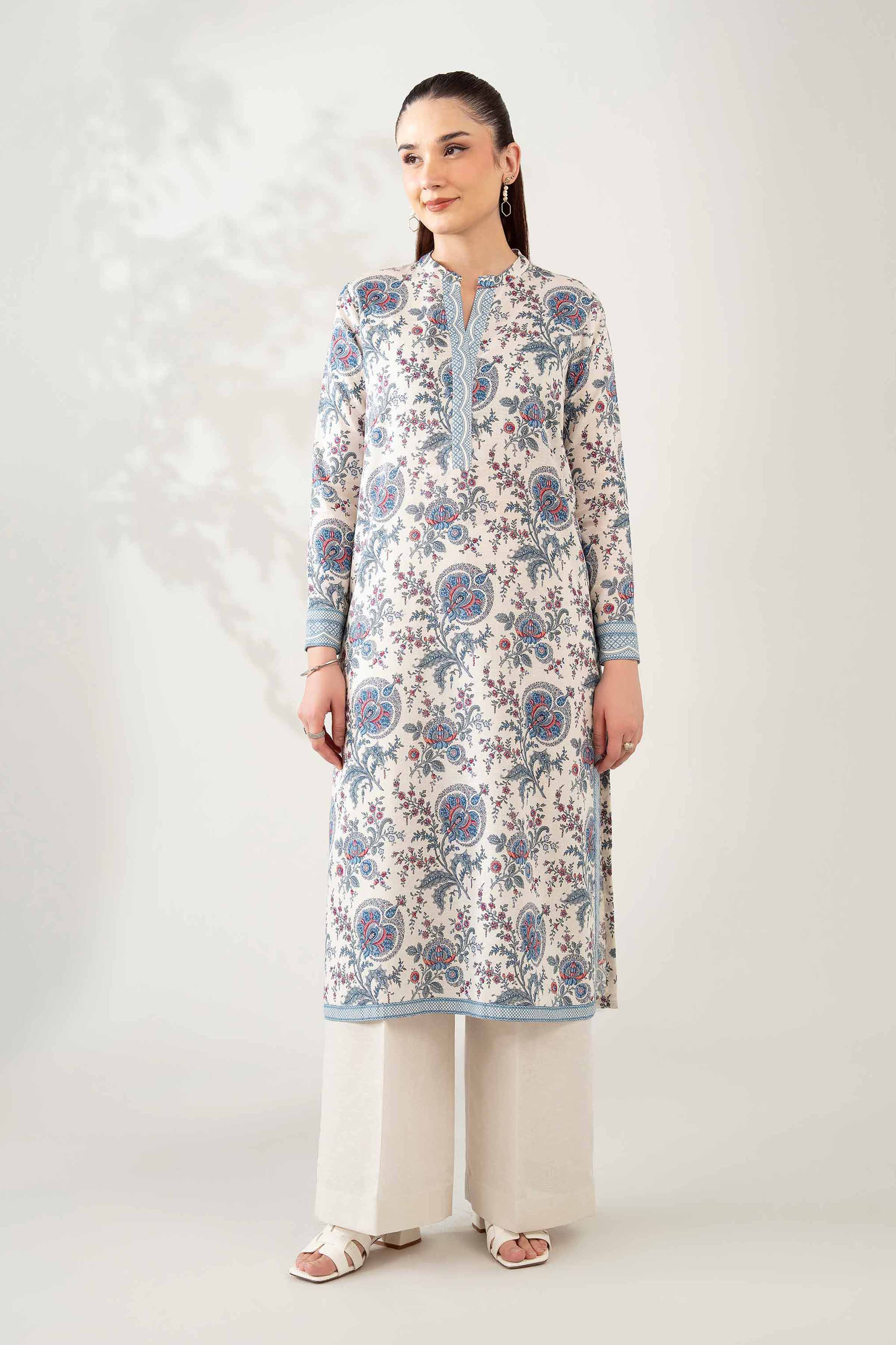 2 Piece - Printed Suit - 42502760 for Women - Unstitched Collection | Nishat | Shop Online