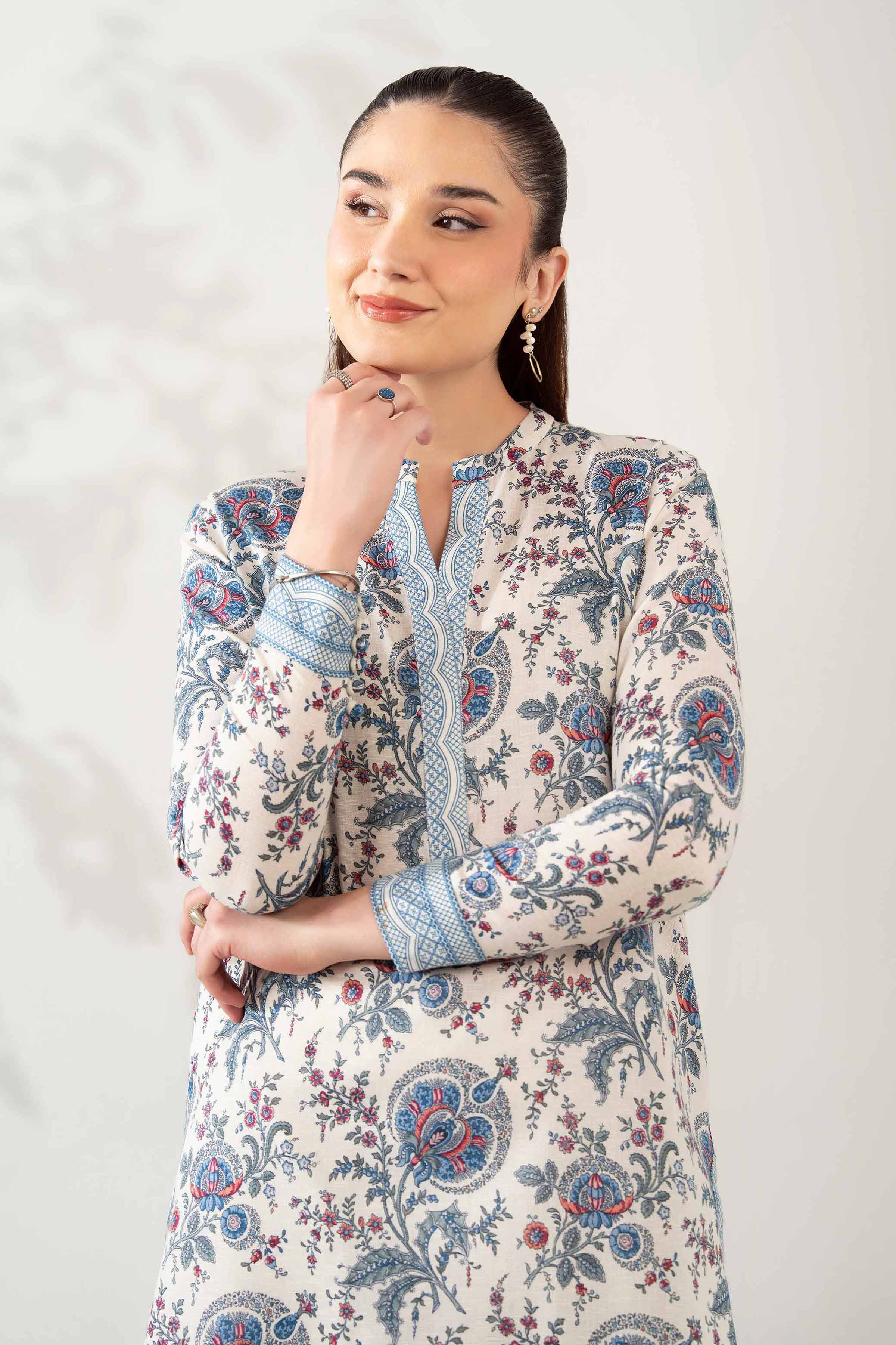 2 Piece - Printed Suit - 42502760 for Women - Unstitched Collection | Nishat | Shop Online