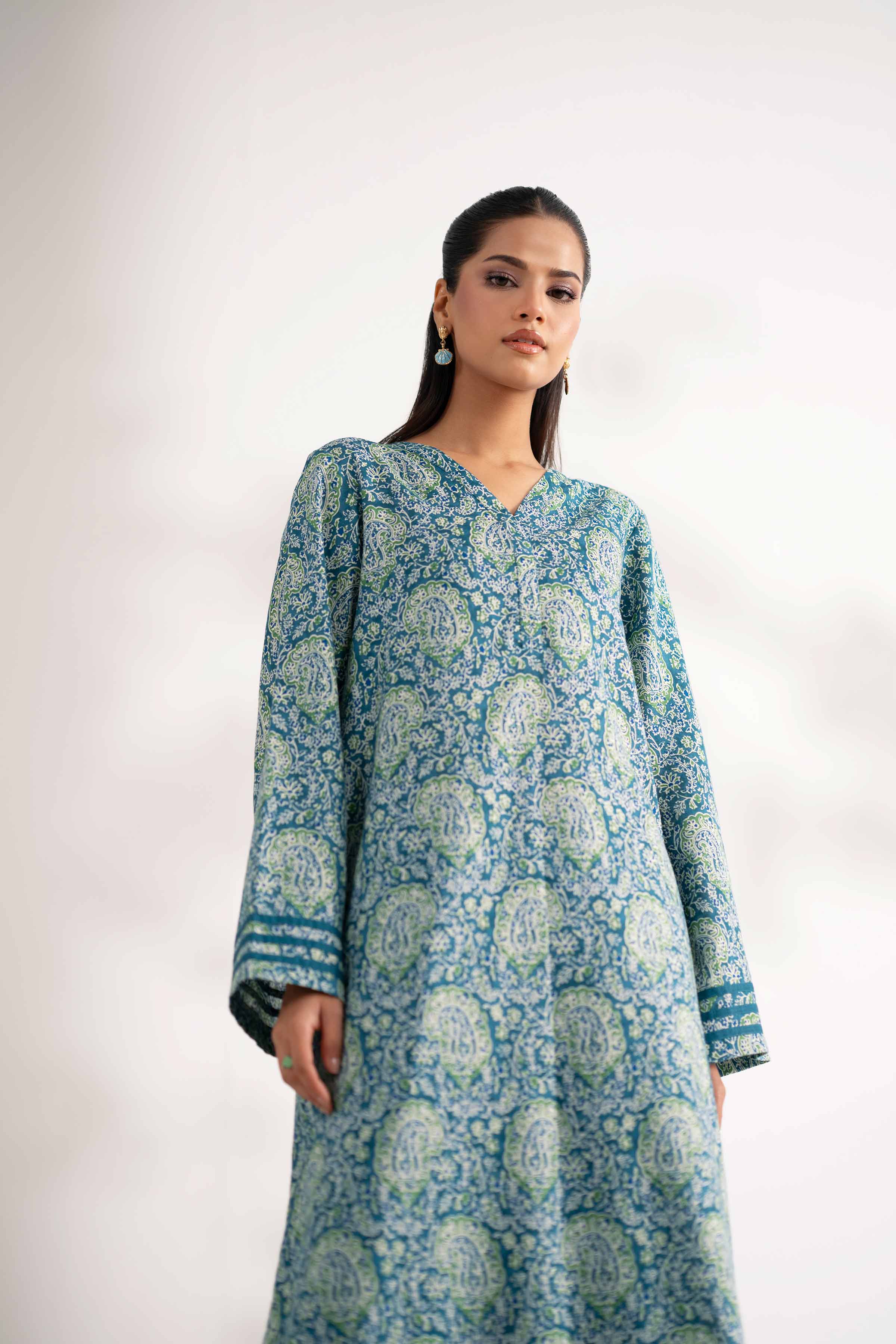 2 Piece - Printed Suit - 42502763 for Women - Unstitched Collection | Nishat | Shop Online