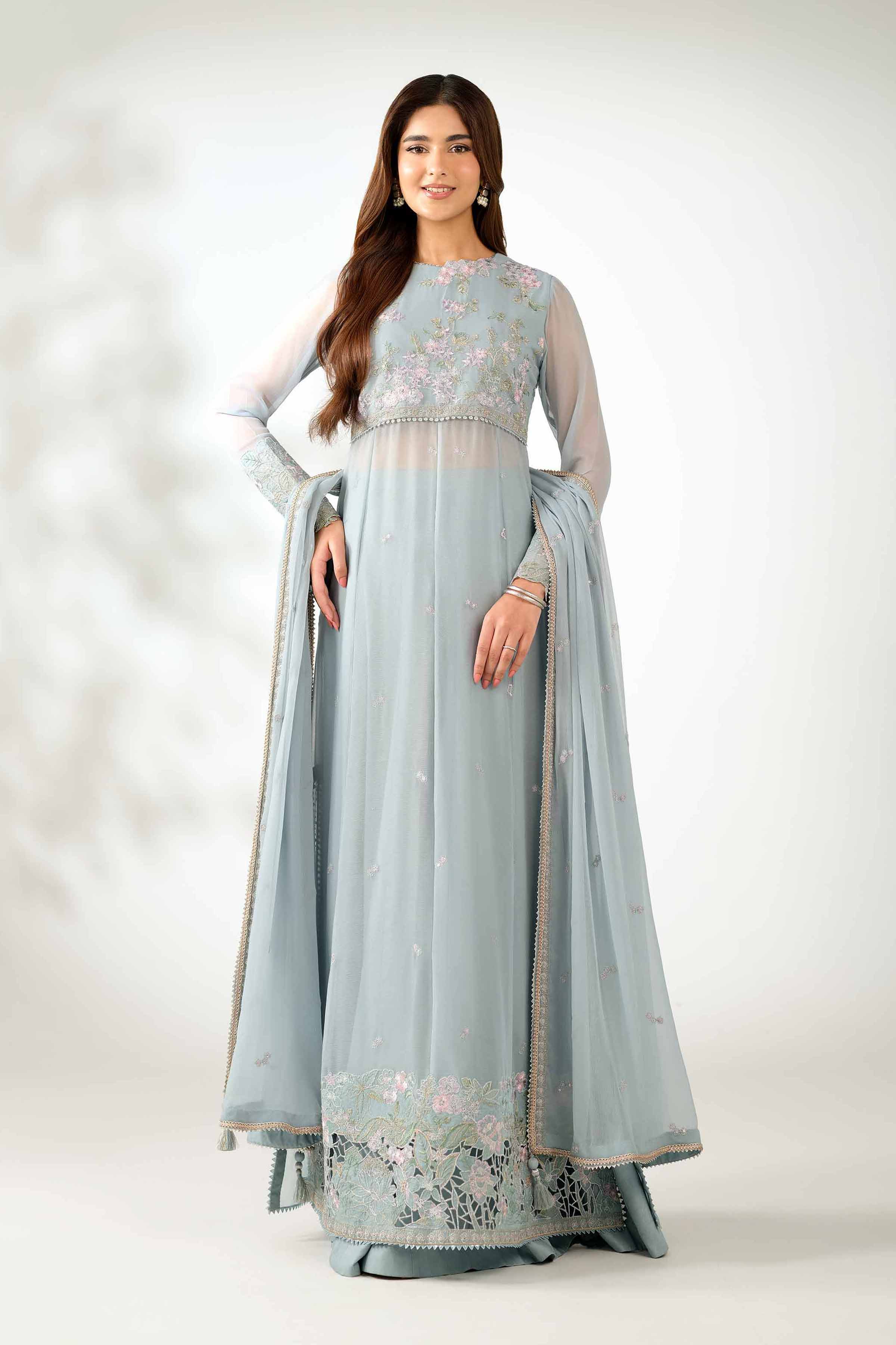 3 Piece - Embroidered Suit - 42502775 for Women - Unstitched Collection | Nishat | Shop Online