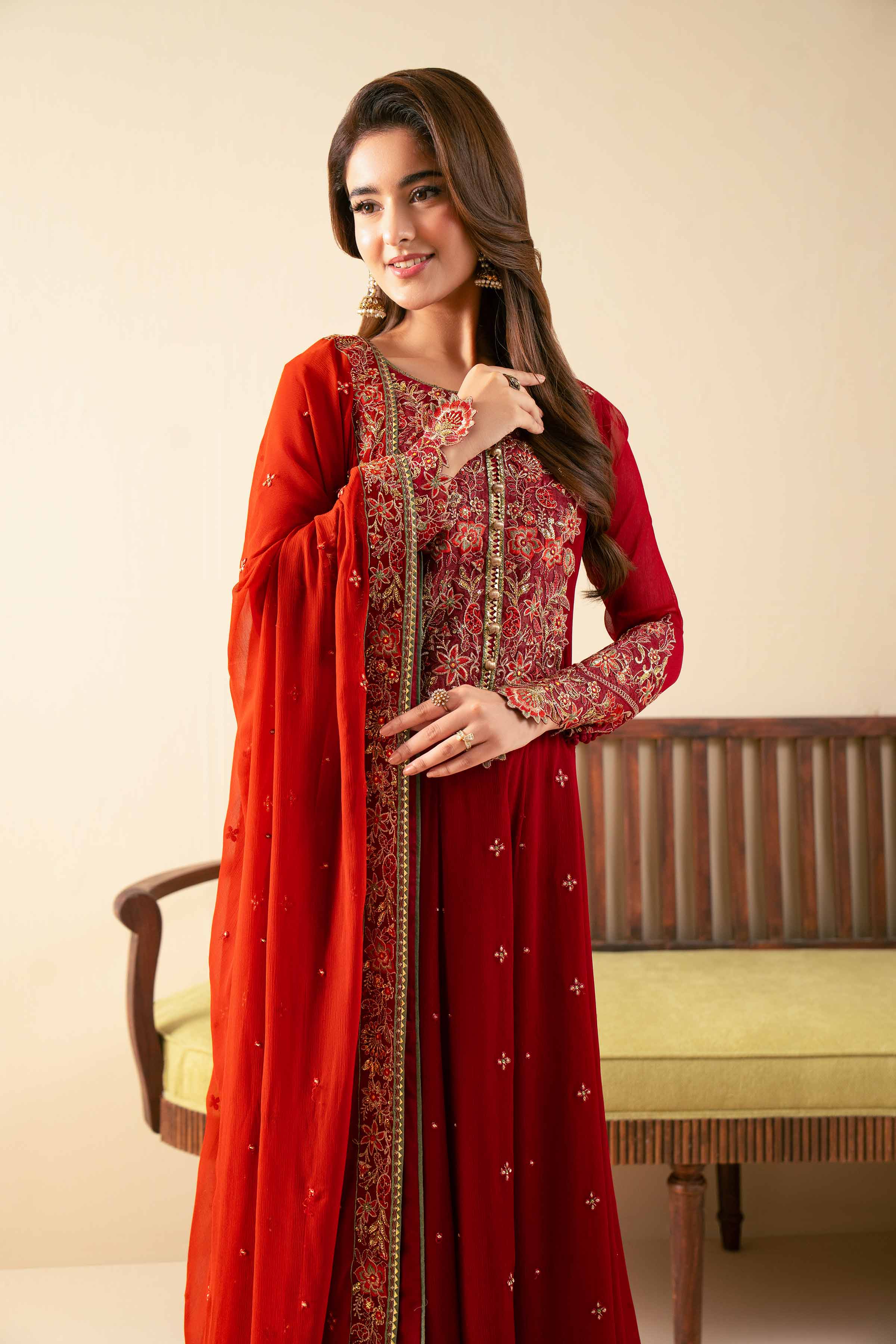 3 Piece - Embroidered Suit - 42502776 for Women - Unstitched Collection | Nishat | Shop Online