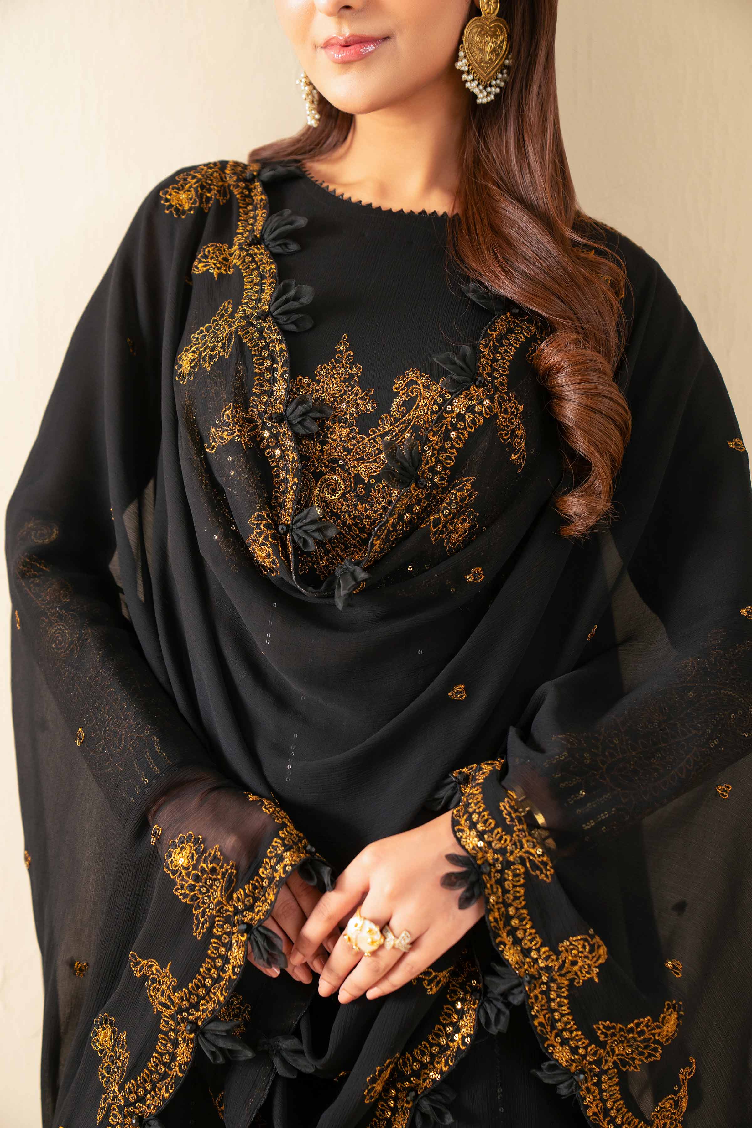 3 Piece - Embroidered Suit - 42502778 for Women - Unstitched Collection | Nishat | Shop Online