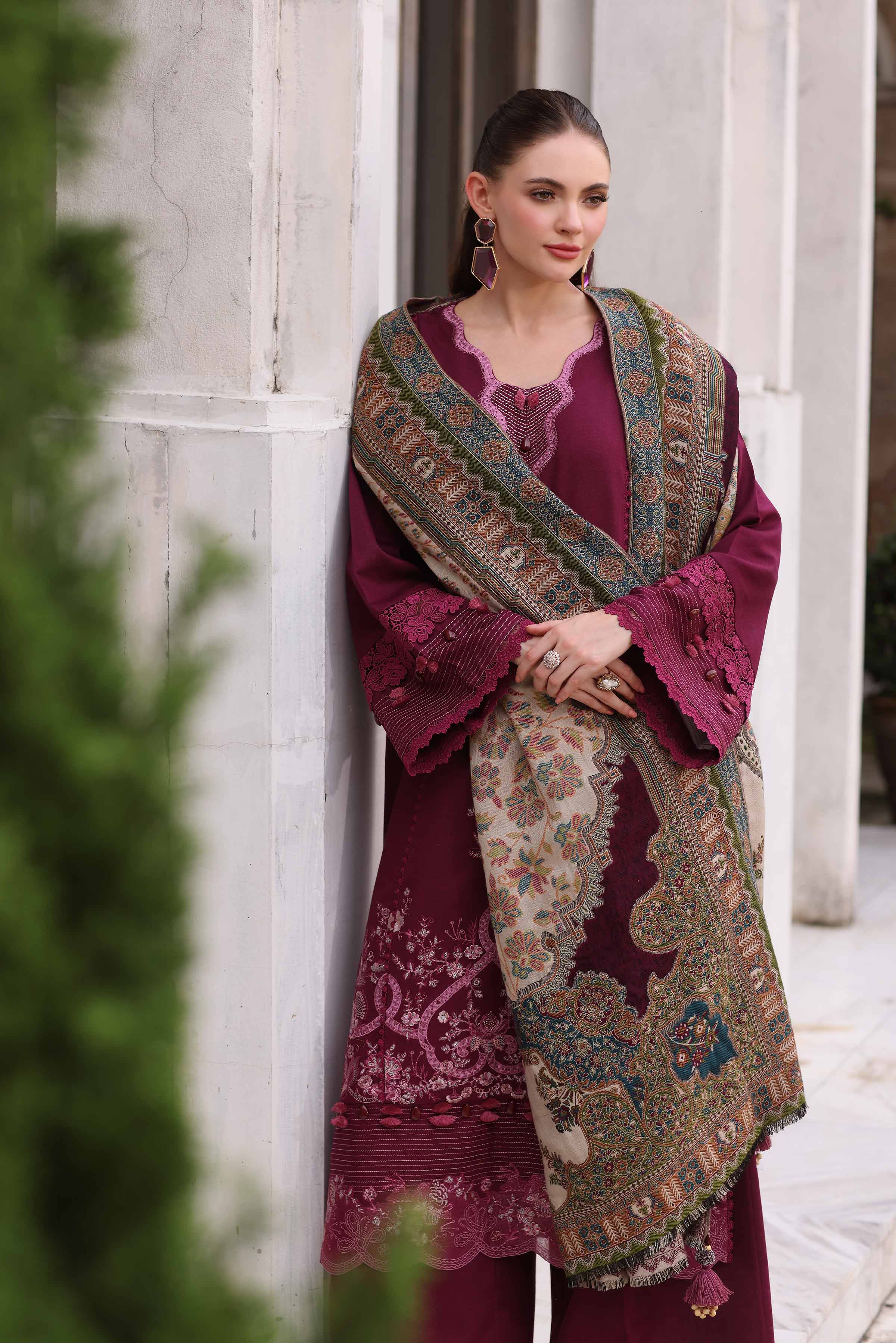 3 Piece - Embroidered Suit - 42503608 for Women - Unstitched Collection | Nishat | Shop Online