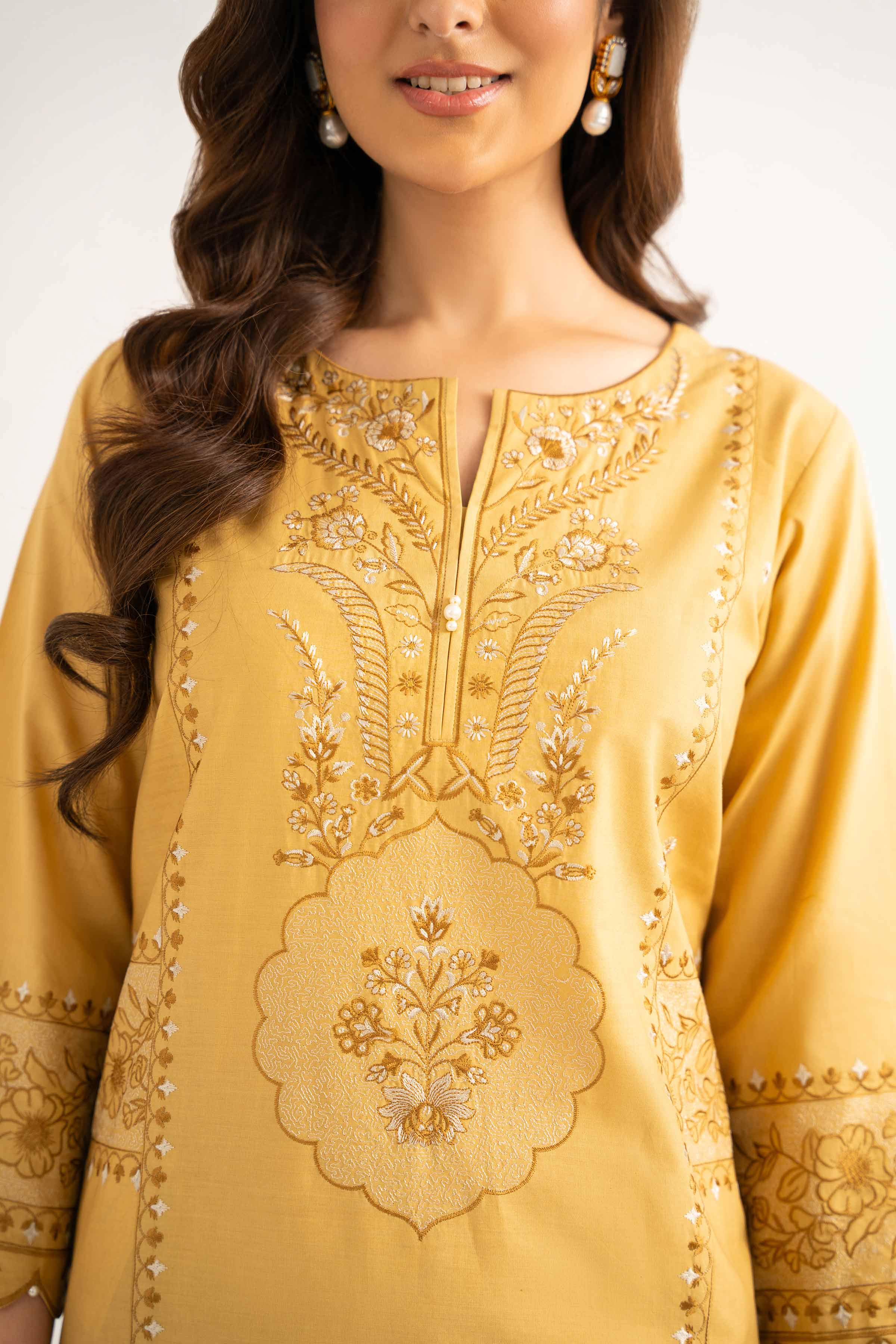 3 Piece - Printed Embroidered Suit - 42519168 for Women - Unstitched Collection | Nishat | Shop Online