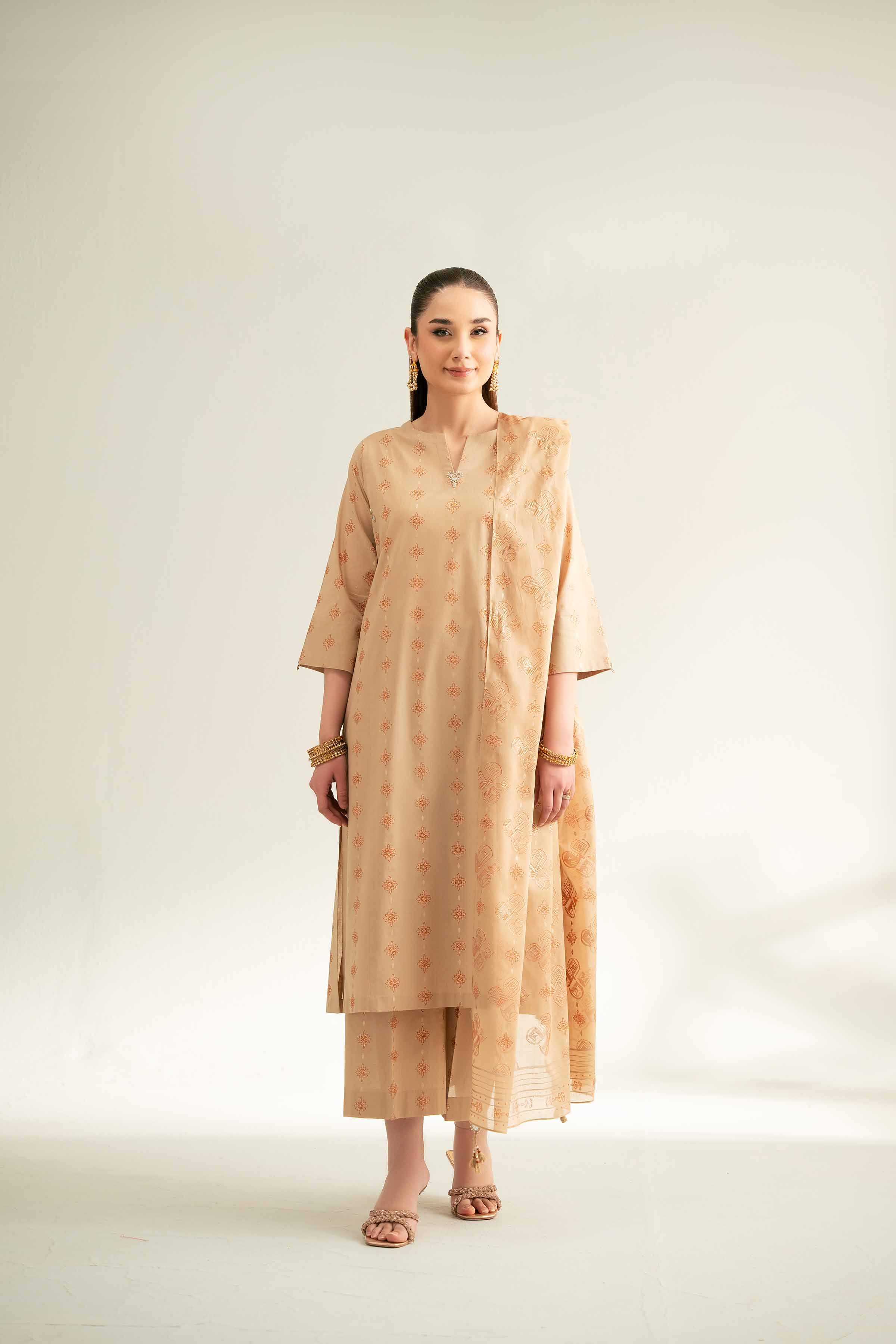 3 Piece - Embroidered Suit - 42519178