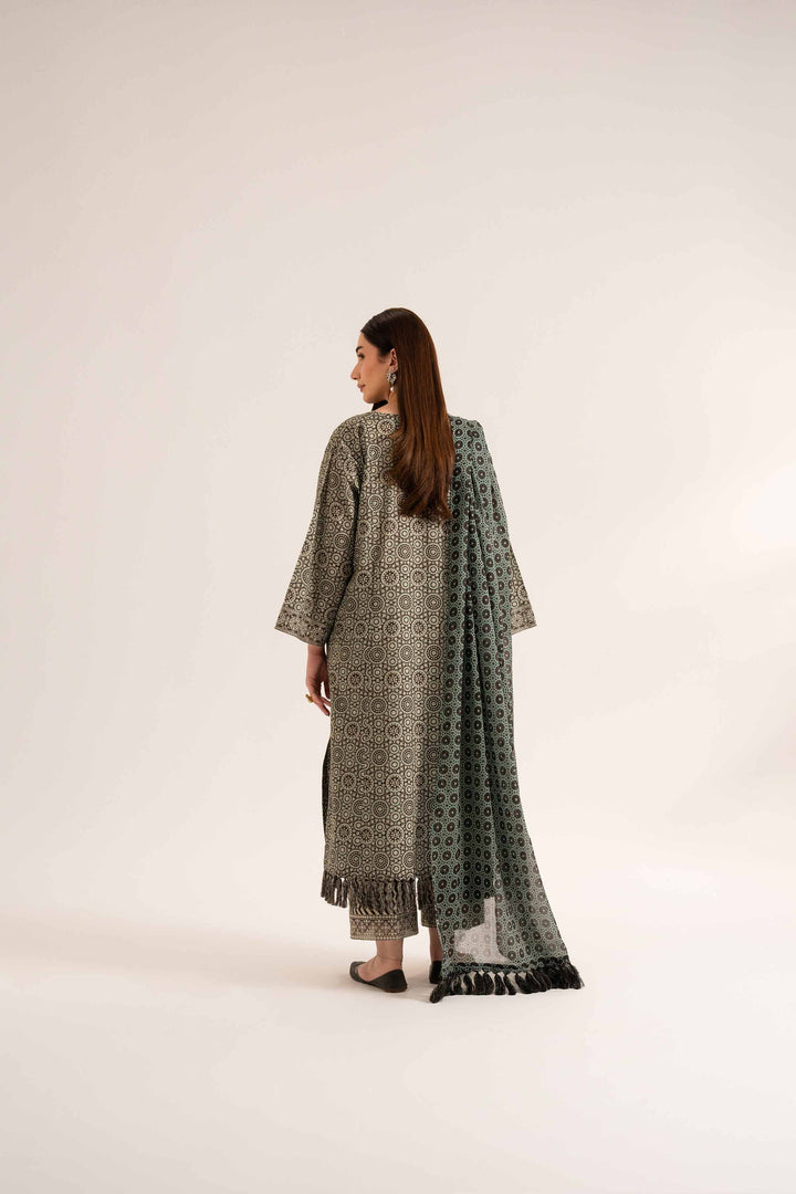 3 Piece - Printed Embroidered Suit - 42519179 for Women - Unstitched Collection | Nishat | Shop Online