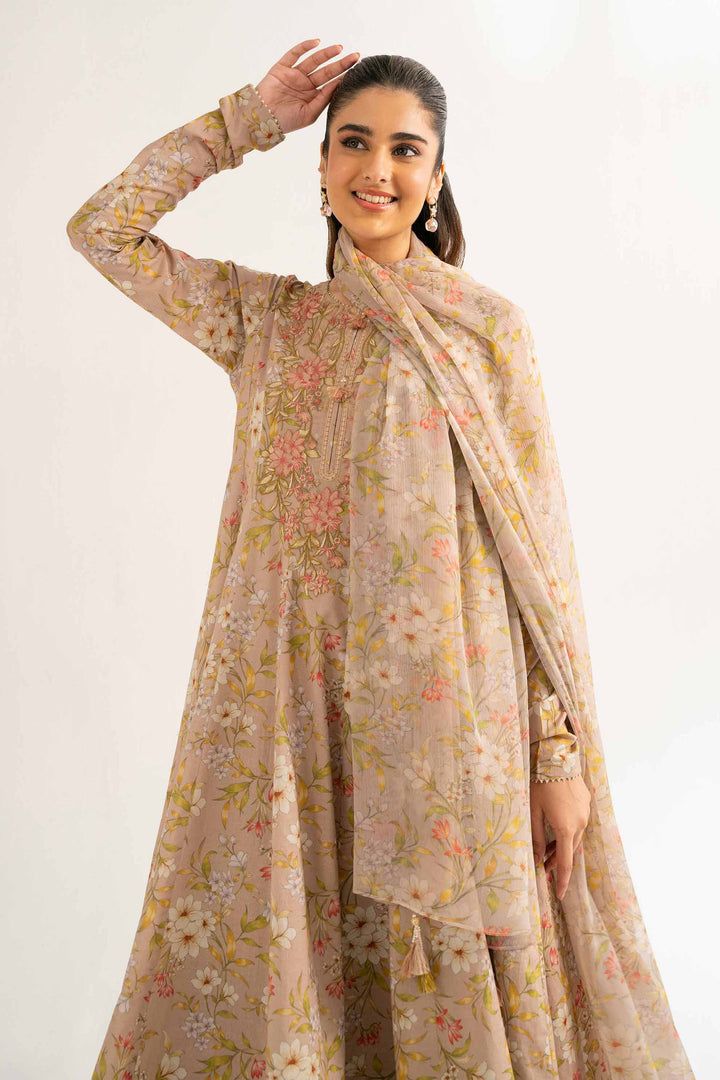 3 Piece - Printed Embroidered Suit - 42519402 for Women - Unstitched Collection | Nishat | Shop Online