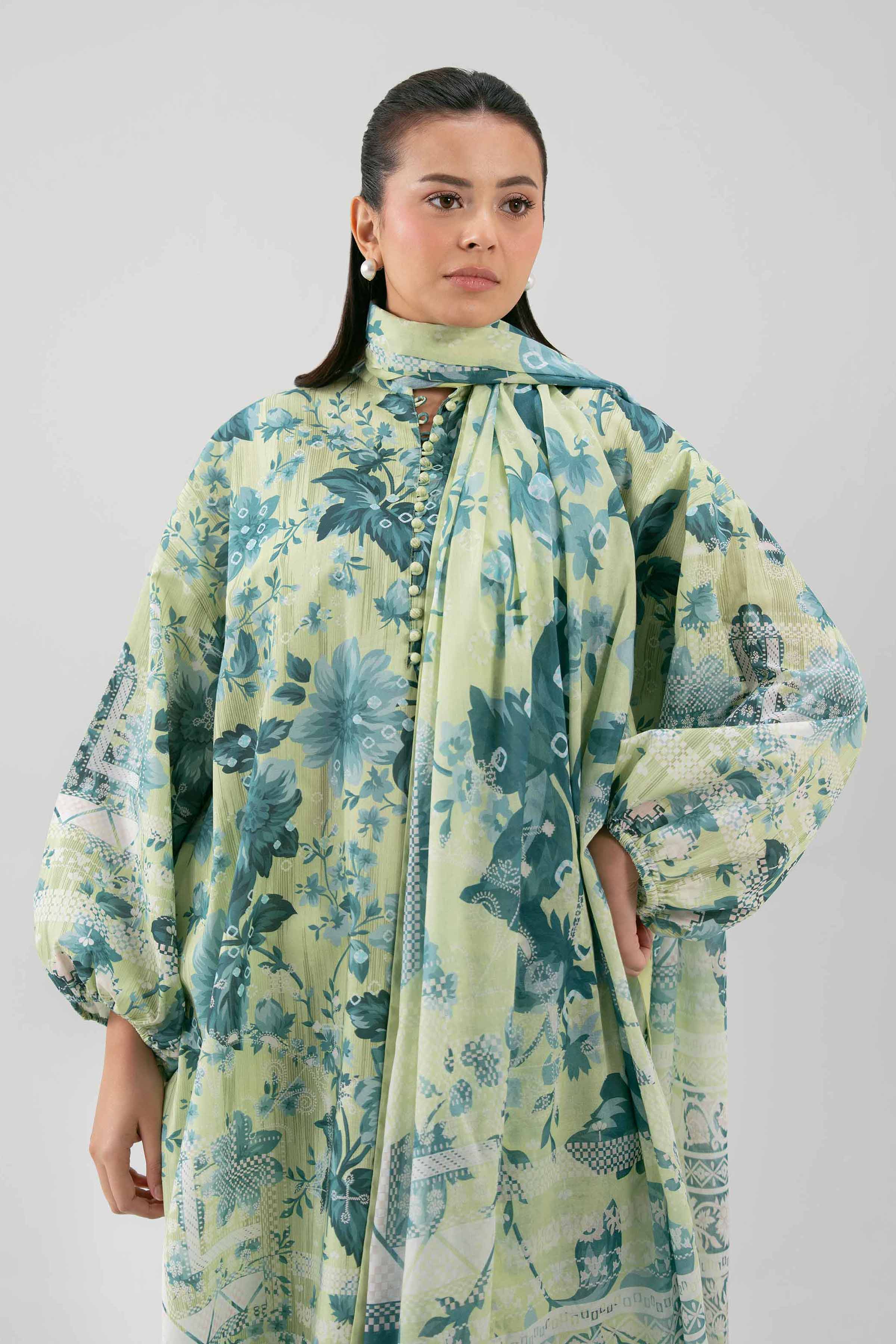 2 Piece - Digital Printed Suit - 42601004 for Women - Unstitched Collection | Nishat | Shop Online