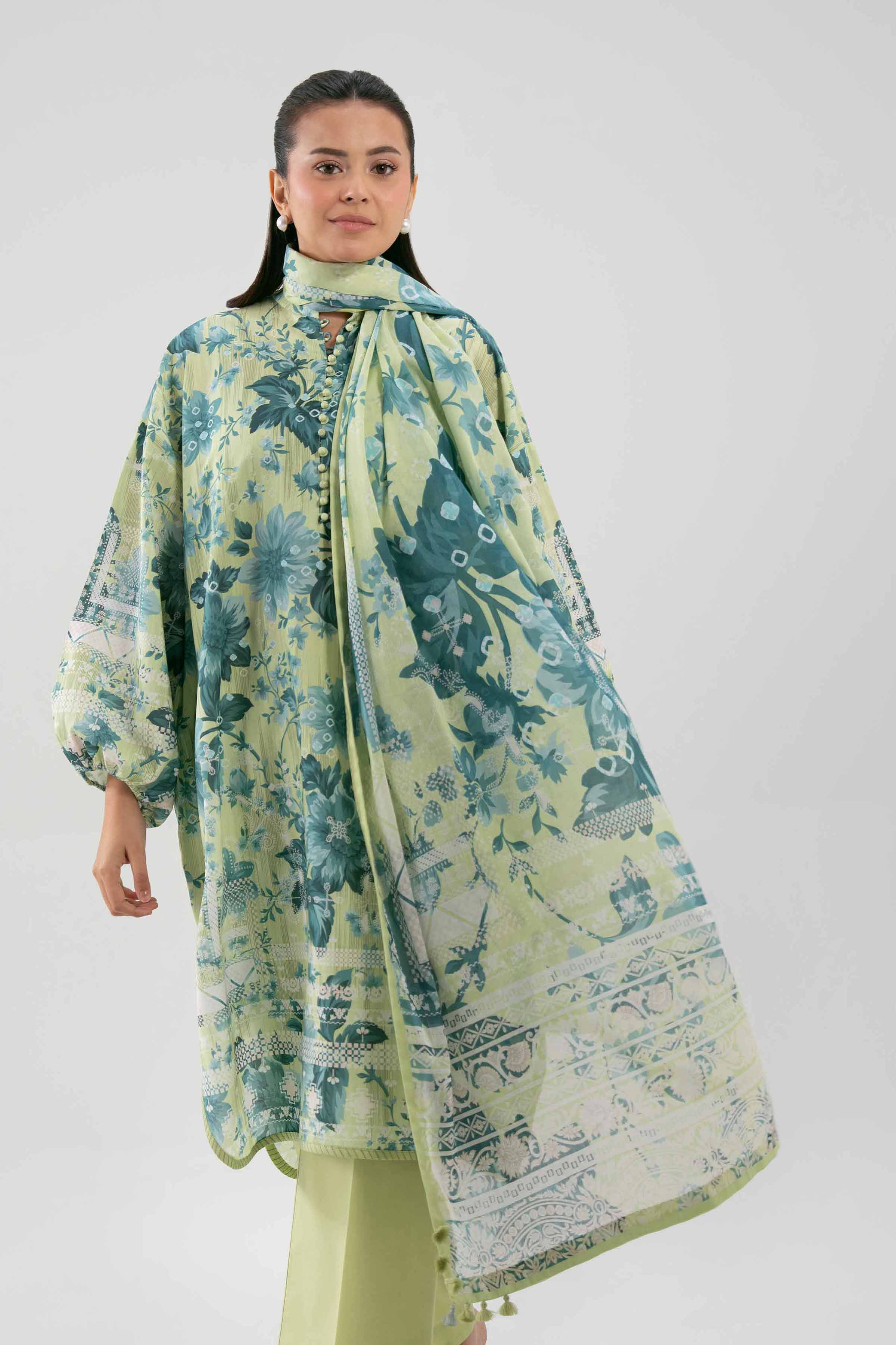 2 Piece - Digital Printed Suit - 42601004 for Women - Unstitched Collection | Nishat | Shop Online