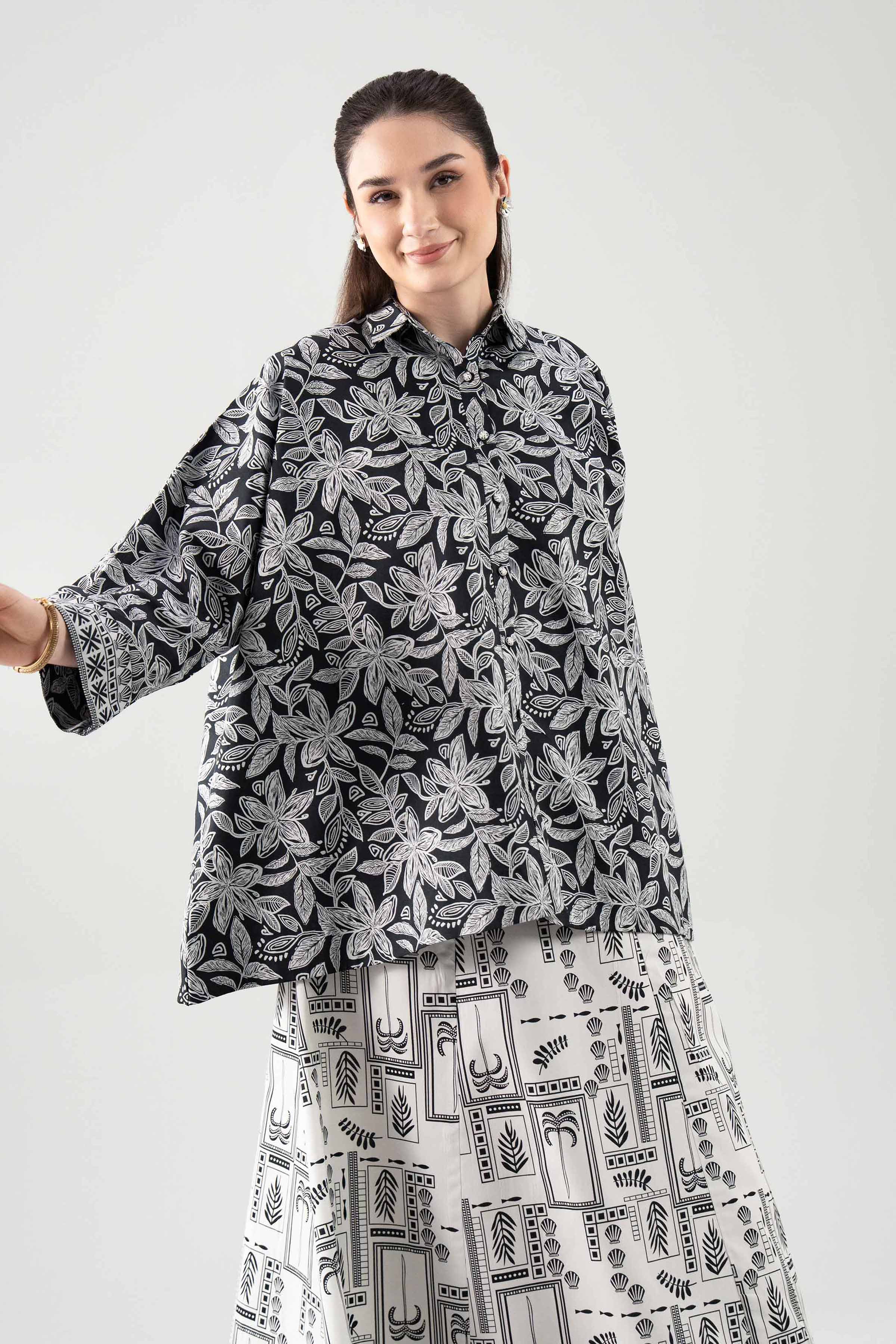 2 Piece - Printed Suit - 42601039 for Women - Unstitched Collection | Nishat | Shop Online