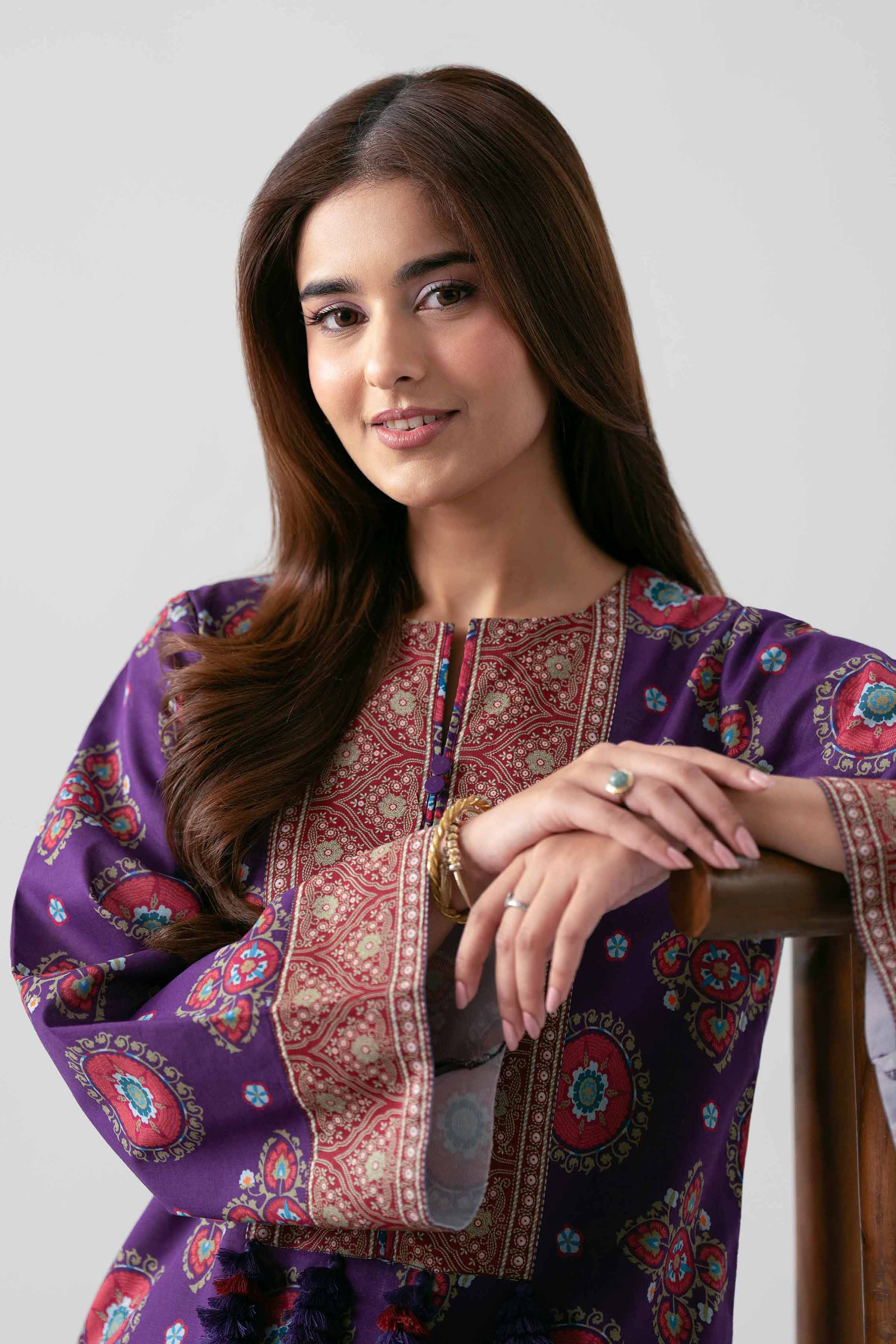 2 Piece - Printed Suit - 42601042 for Women - Unstitched Collection | Nishat | Shop Online
