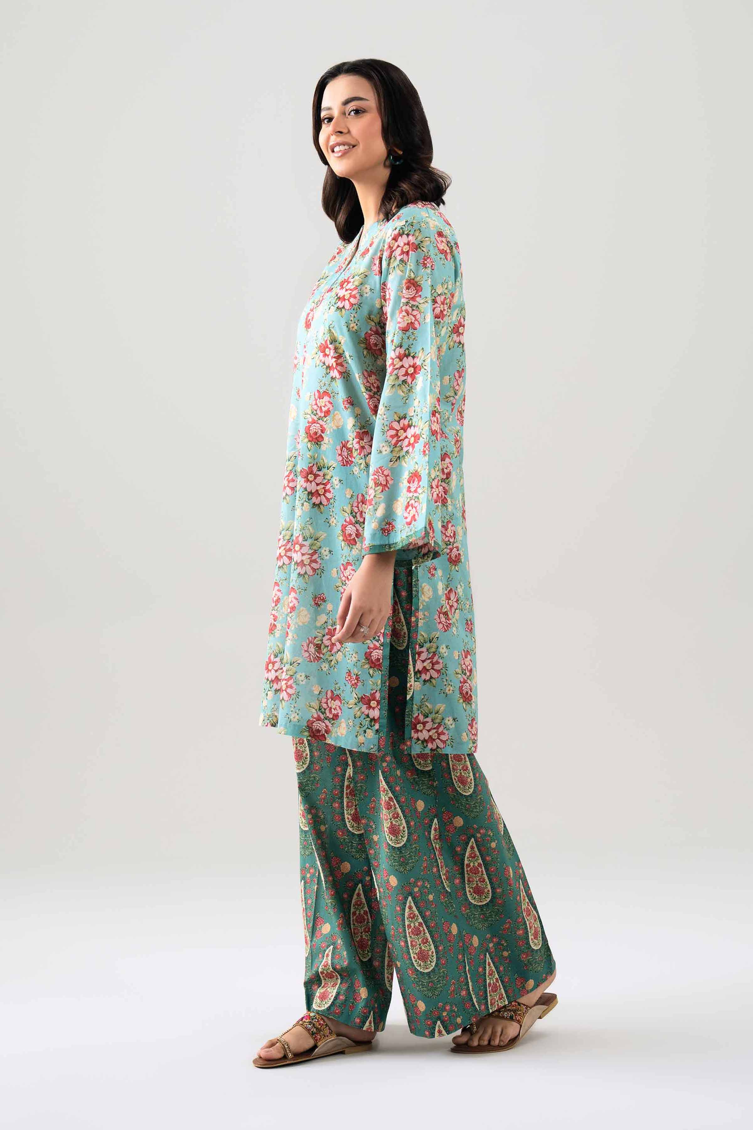 2 Piece - Printed Suit - 42601050 for Women - Unstitched Collection | Nishat | Shop Online