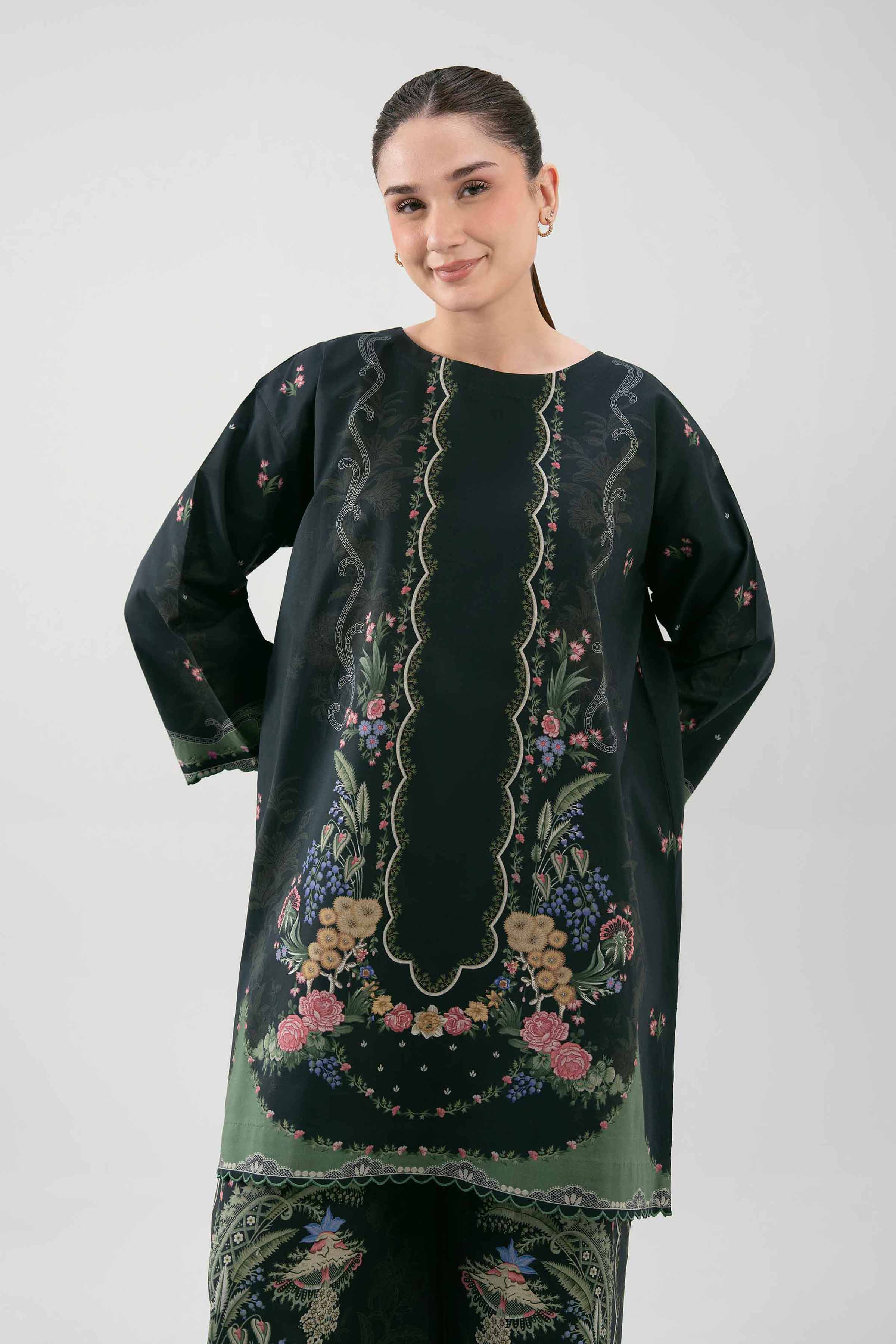2 Piece - Digital Printed Suit - 42601064 for Women - Unstitched Collection | Nishat | Shop Online