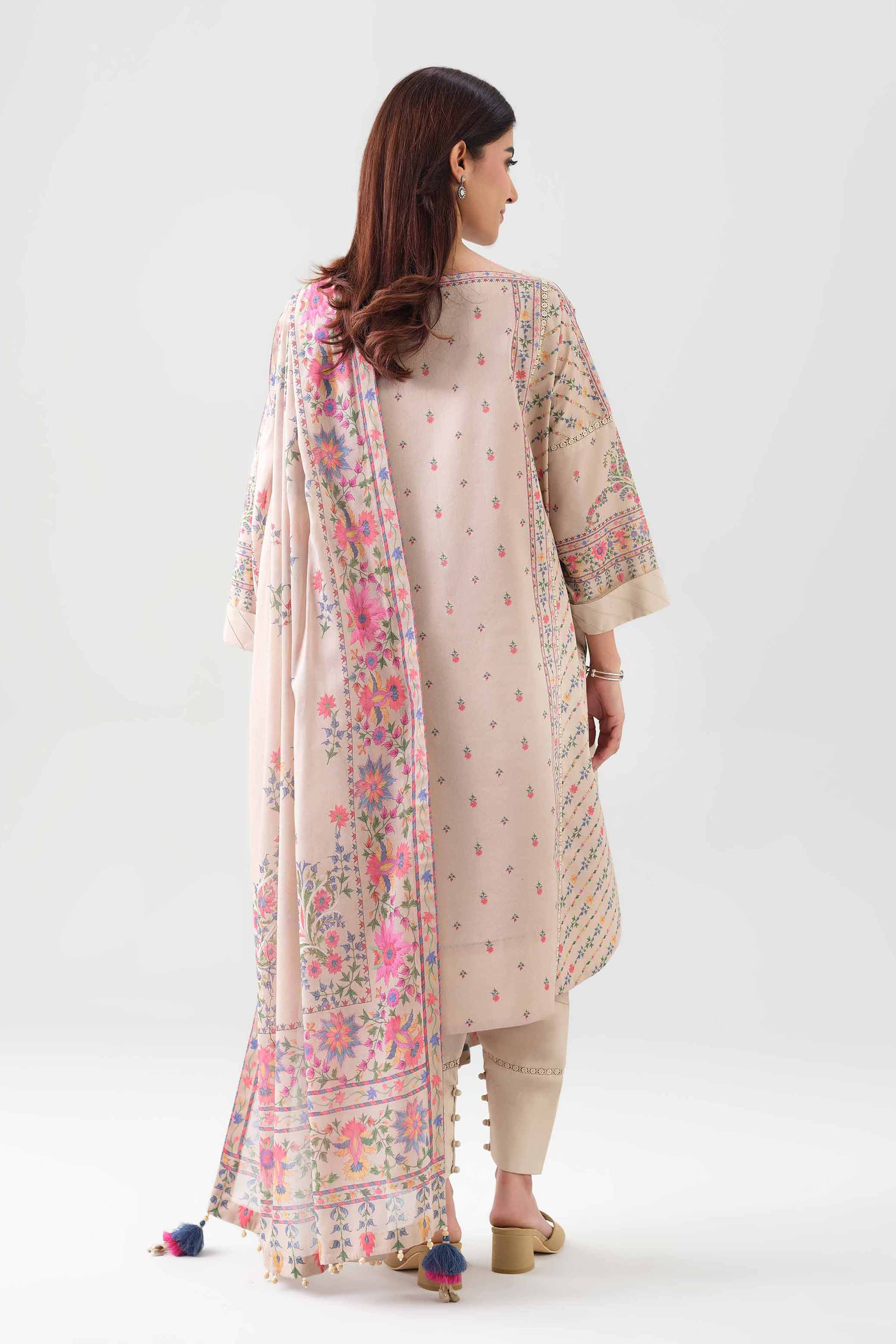 3 Piece - Digital Printed Suit - 42601112 for Women - Unstitched Collection | Nishat | Shop Online