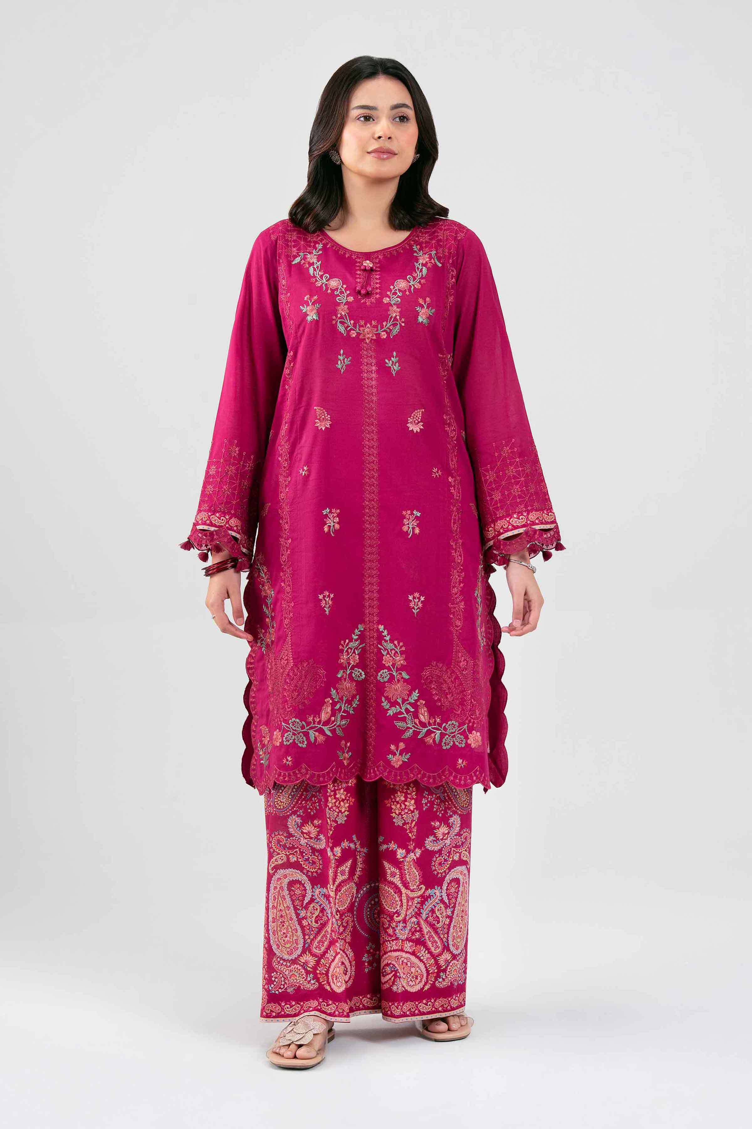 2 Piece - Digital Printed Embroidered Suit - 42601418 for Women - Unstitched Collection | Nishat | Shop Online