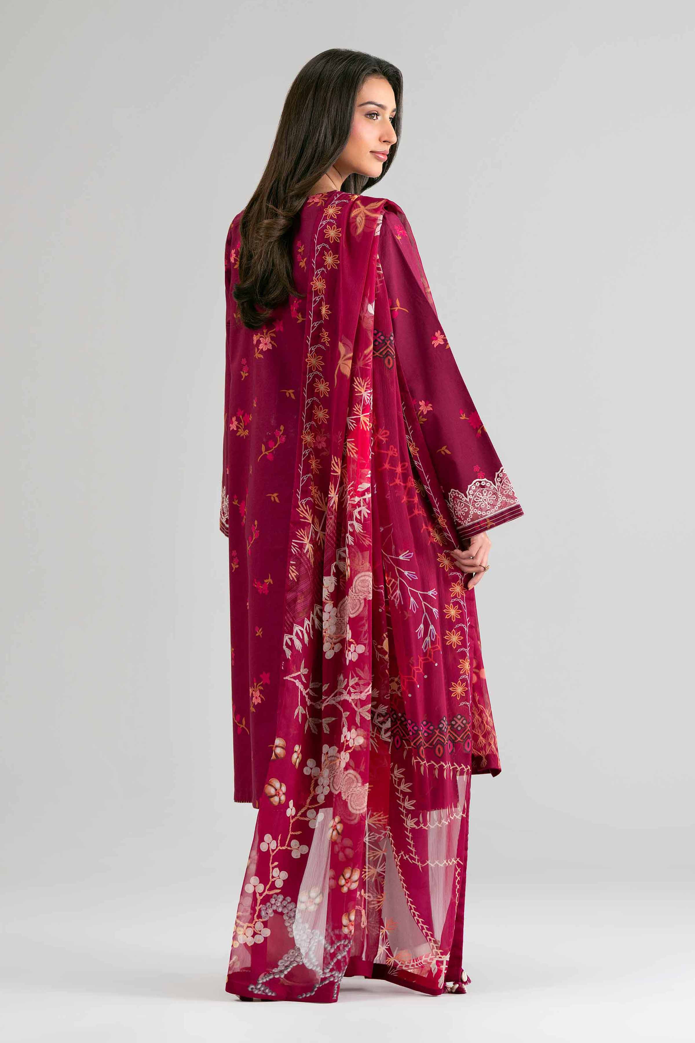 2 Piece - Digital Printed Embroidered Suit - 42601591 for Women - Unstitched Collection | Nishat | Shop Online