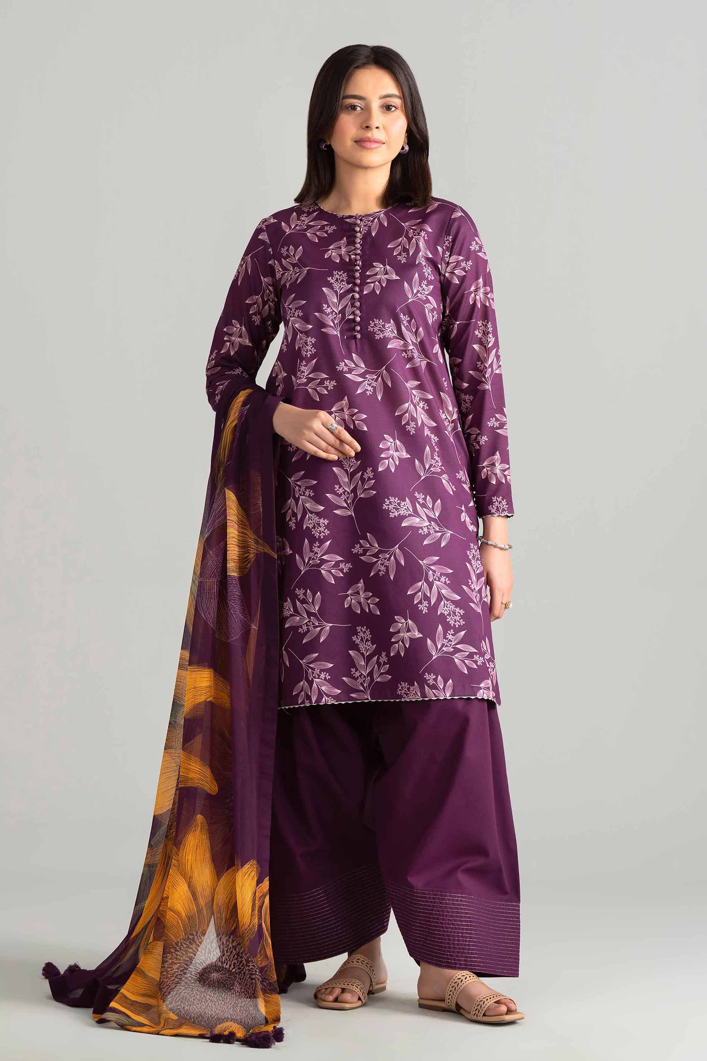 2 Piece - Digital Printed Suit - 42601596 for Women - Unstitched Collection | Nishat | Shop Online