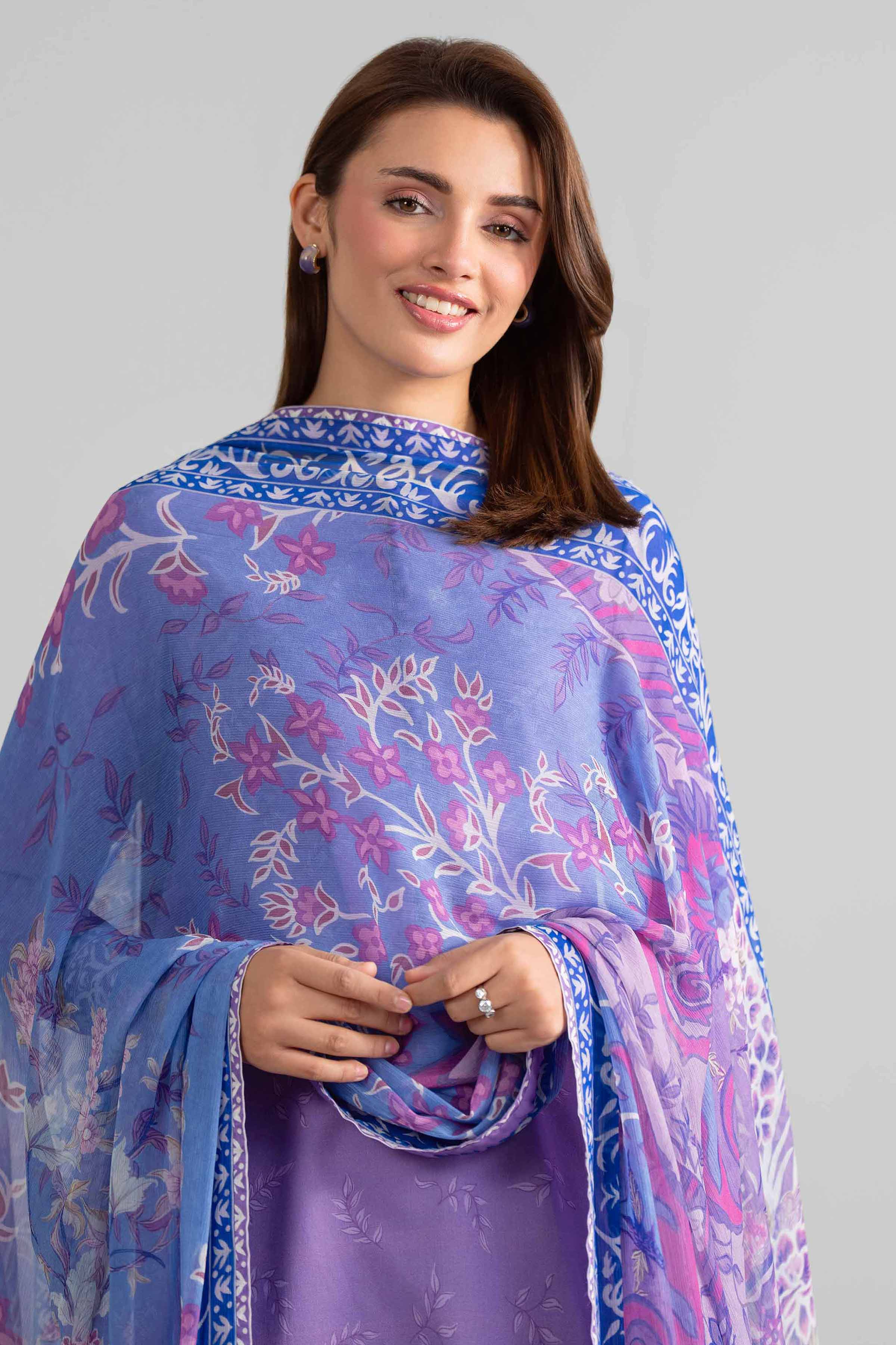 2 Piece - Digital Printed Suit - 42601601 for Women - Unstitched Collection | Nishat | Shop Online