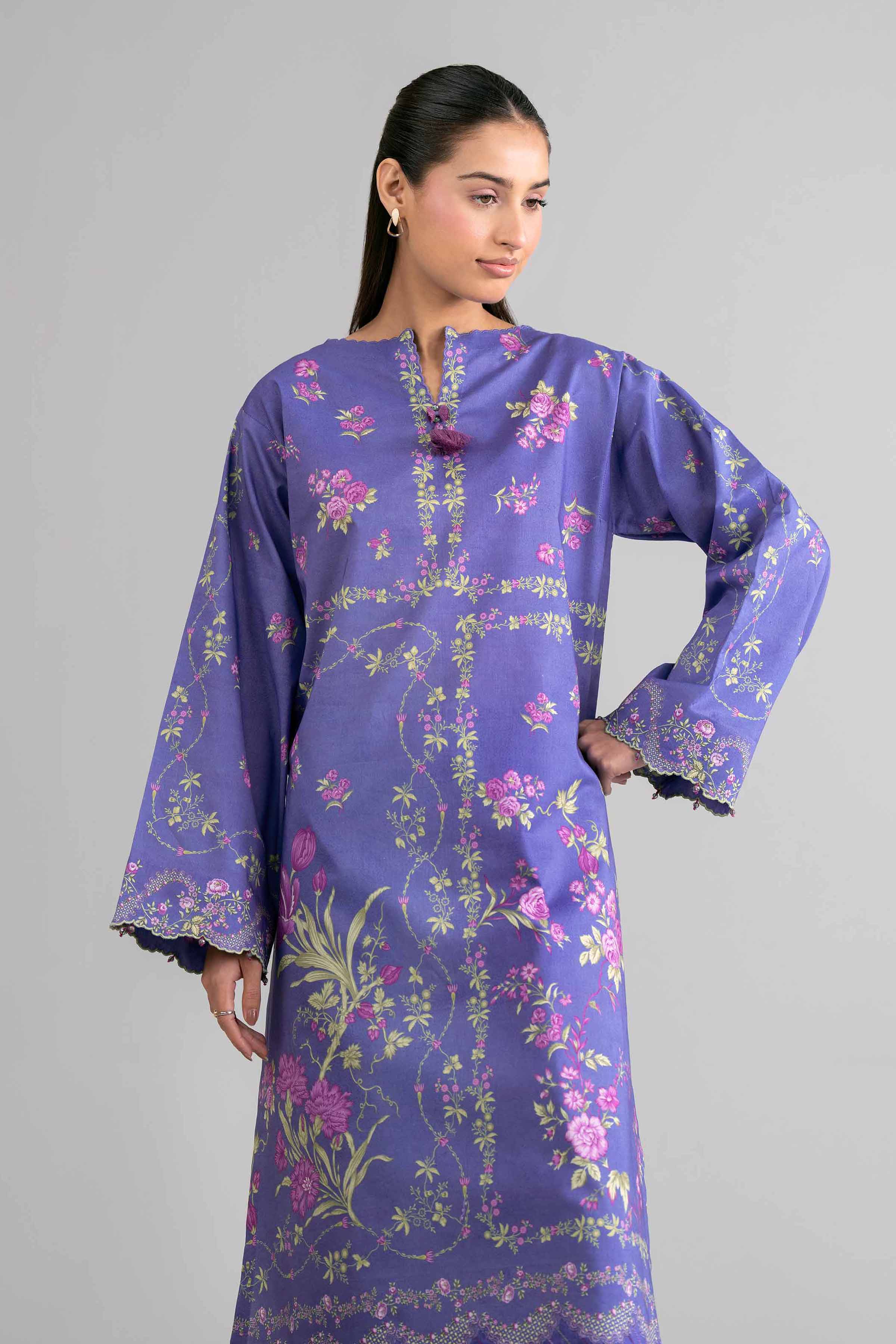 2 Piece - Digital Printed Suit - 42601620 for Women - Unstitched Collection | Nishat | Shop Online