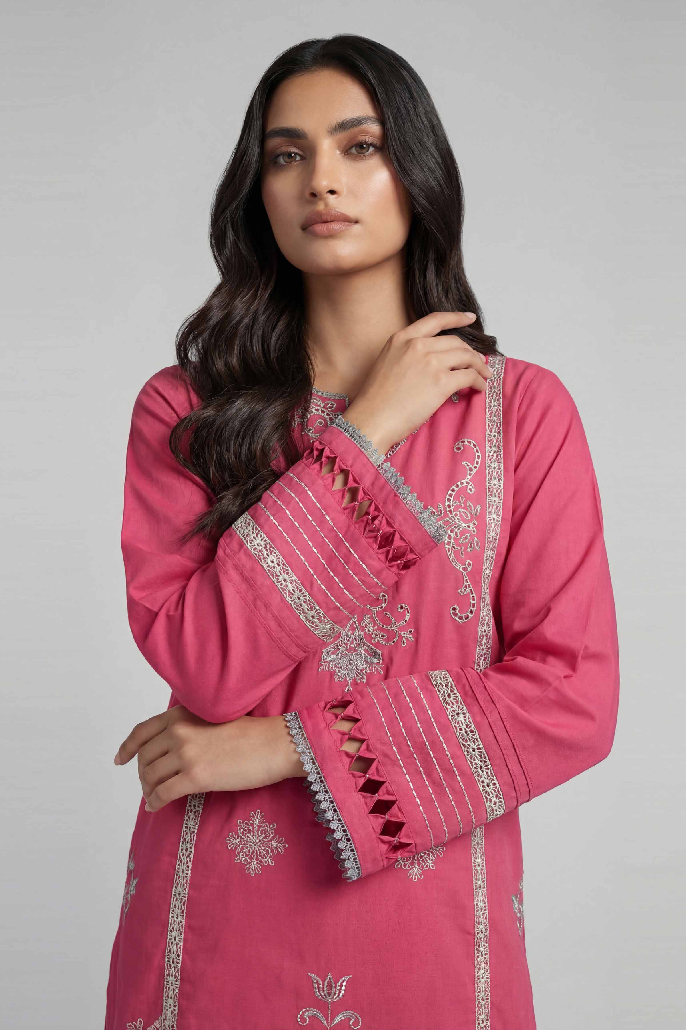 2 Piece - Embroidered Suit - 42601631 for Women - Unstitched Collection | Nishat | Shop Online
