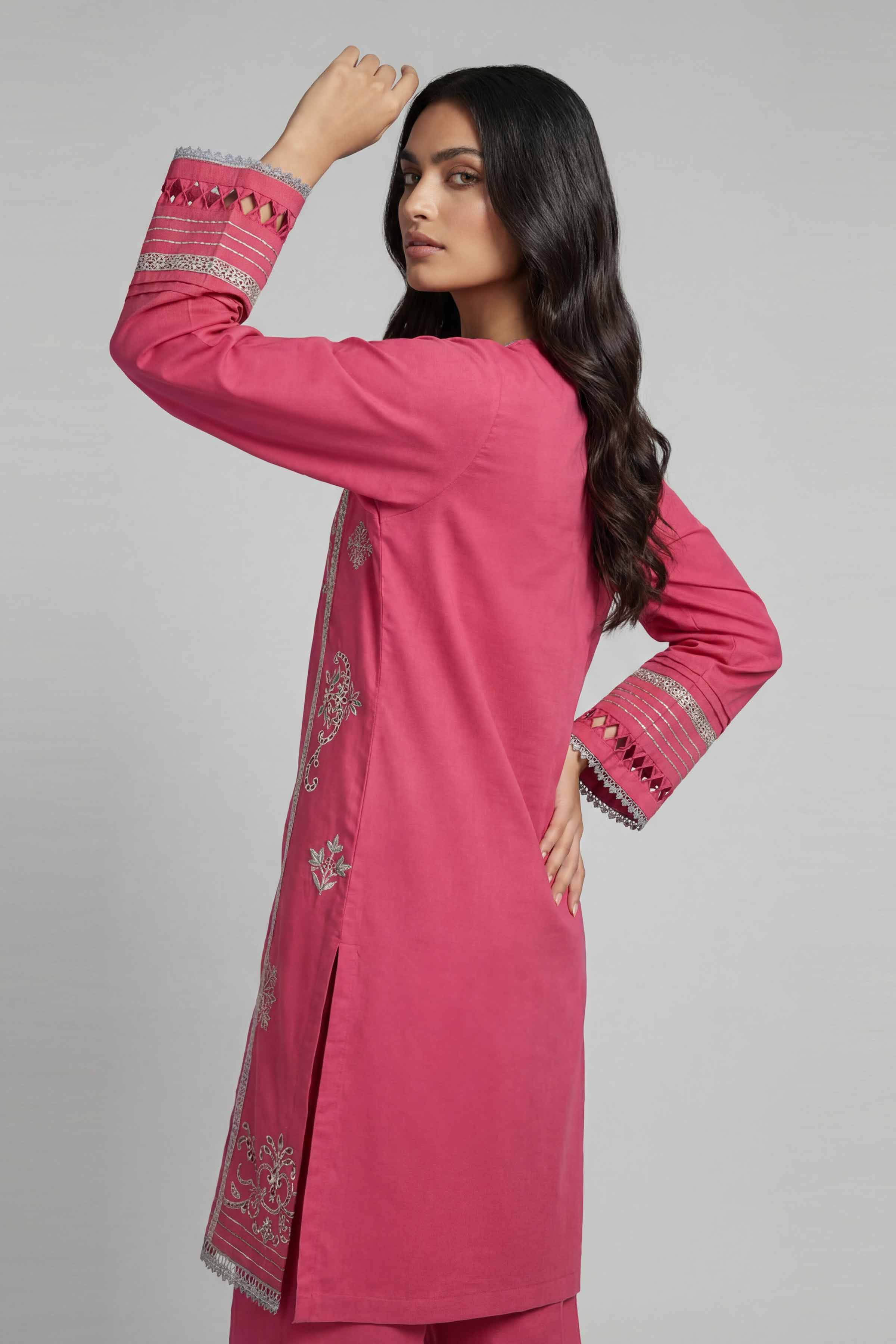 2 Piece - Embroidered Suit - 42601631 for Women - Unstitched Collection | Nishat | Shop Online