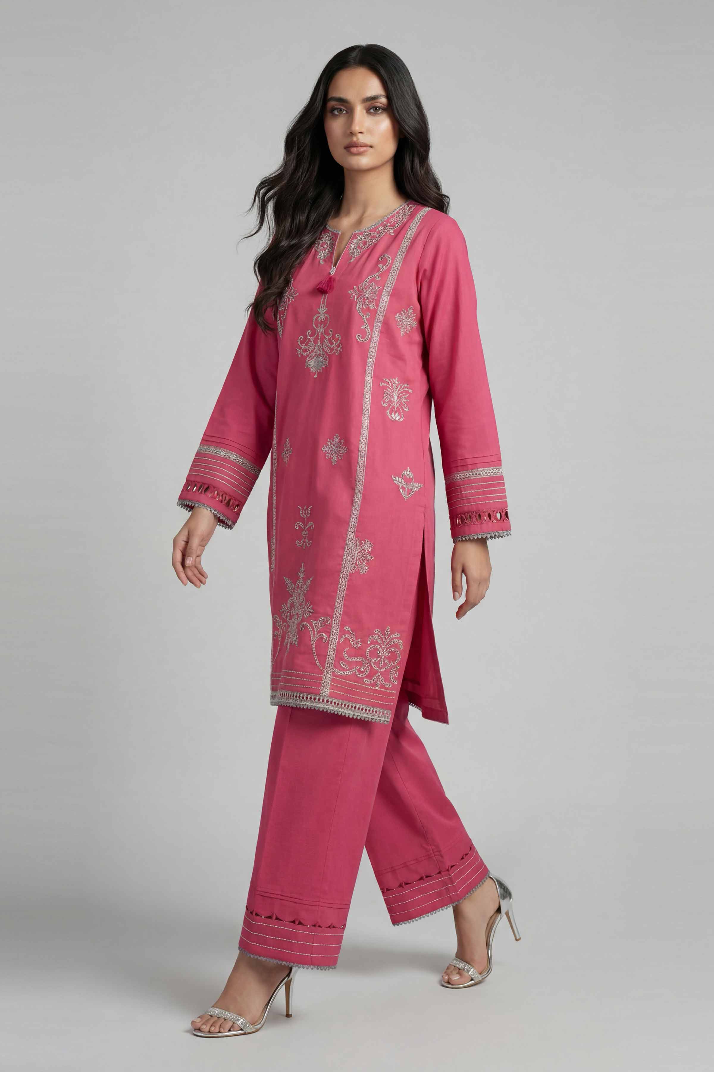 2 Piece - Embroidered Suit - 42601631 for Women - Unstitched Collection | Nishat | Shop Online