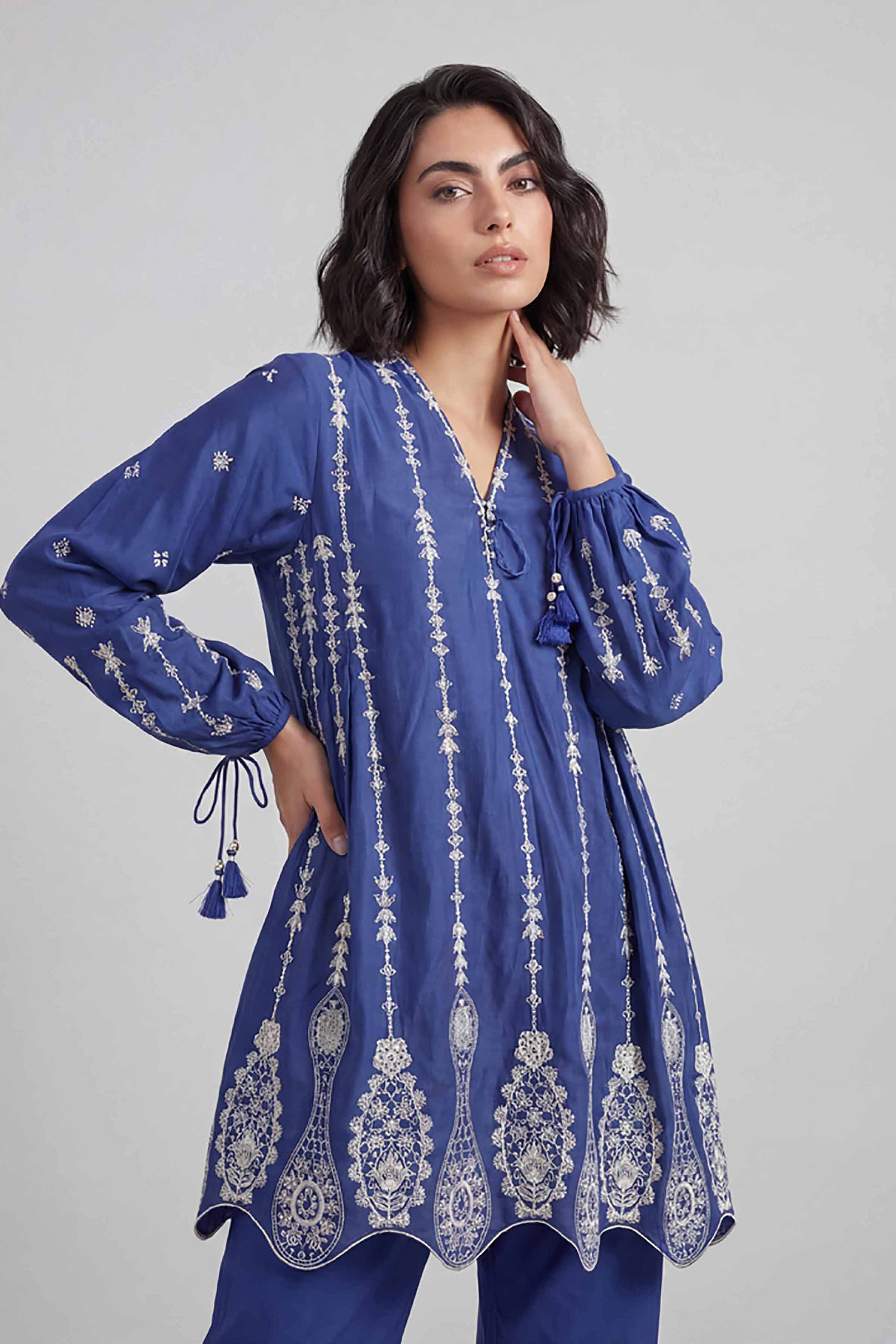 2 Piece - Embroidered Suit - 42601635 for Women - Unstitched Collection | Nishat | Shop Online