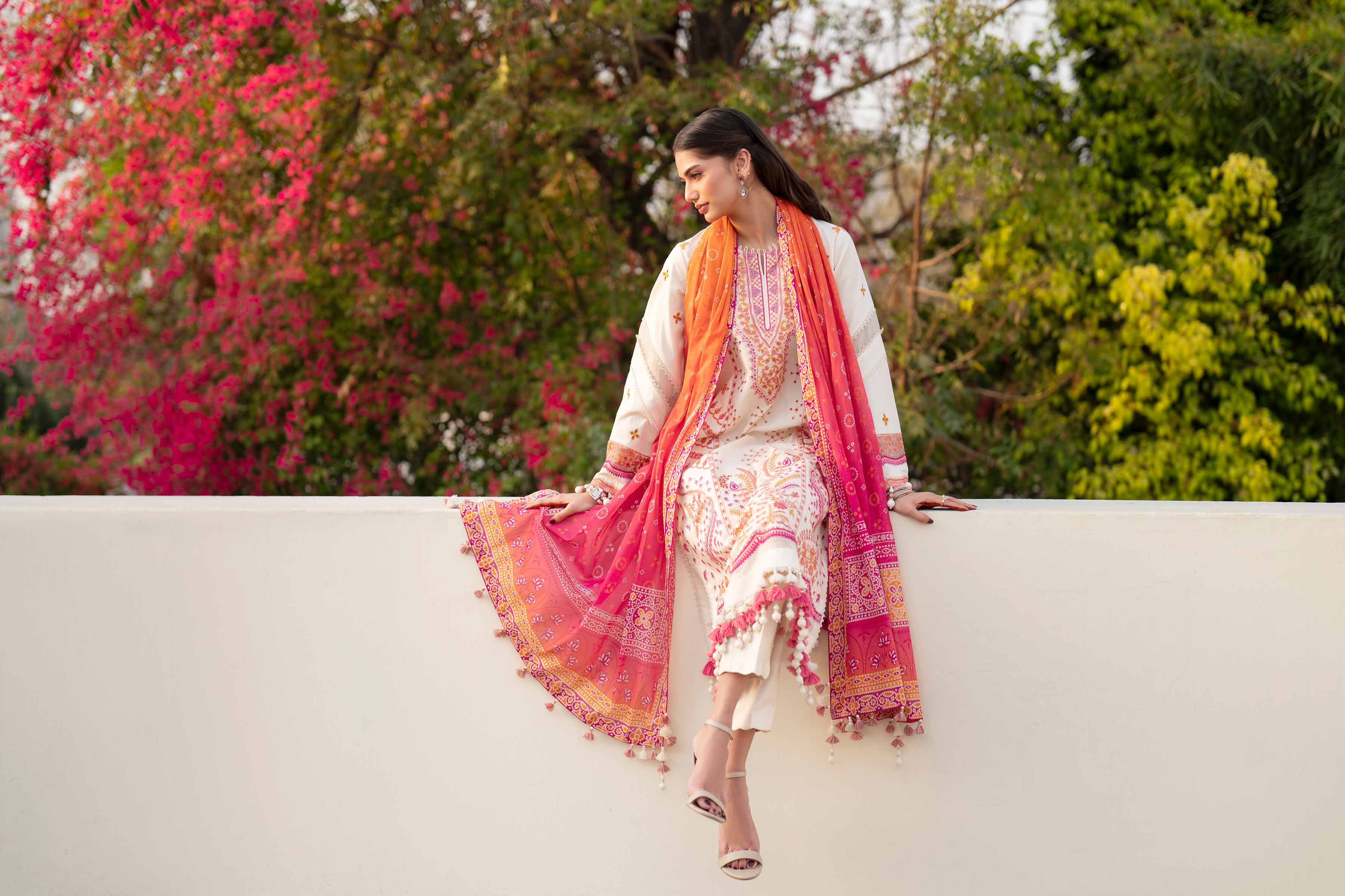 3 Piece - Digital Printed Embroidered Suit - 42601738 for Women - Unstitched Collection | Nishat | Shop Online