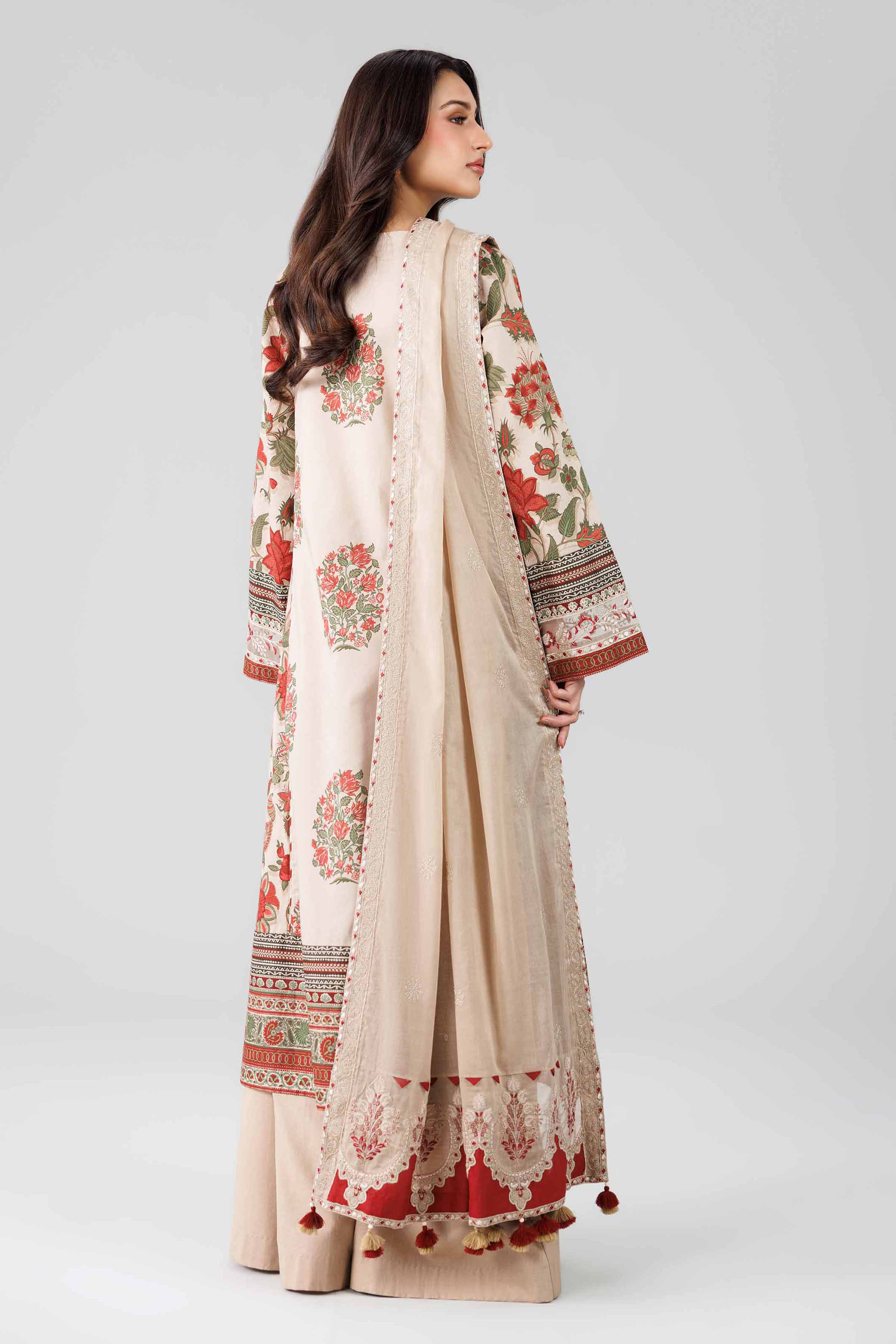 3 Piece - Printed Embroidered Suit - 42601814 for Women - Unstitched Collection | Nishat | Shop Online