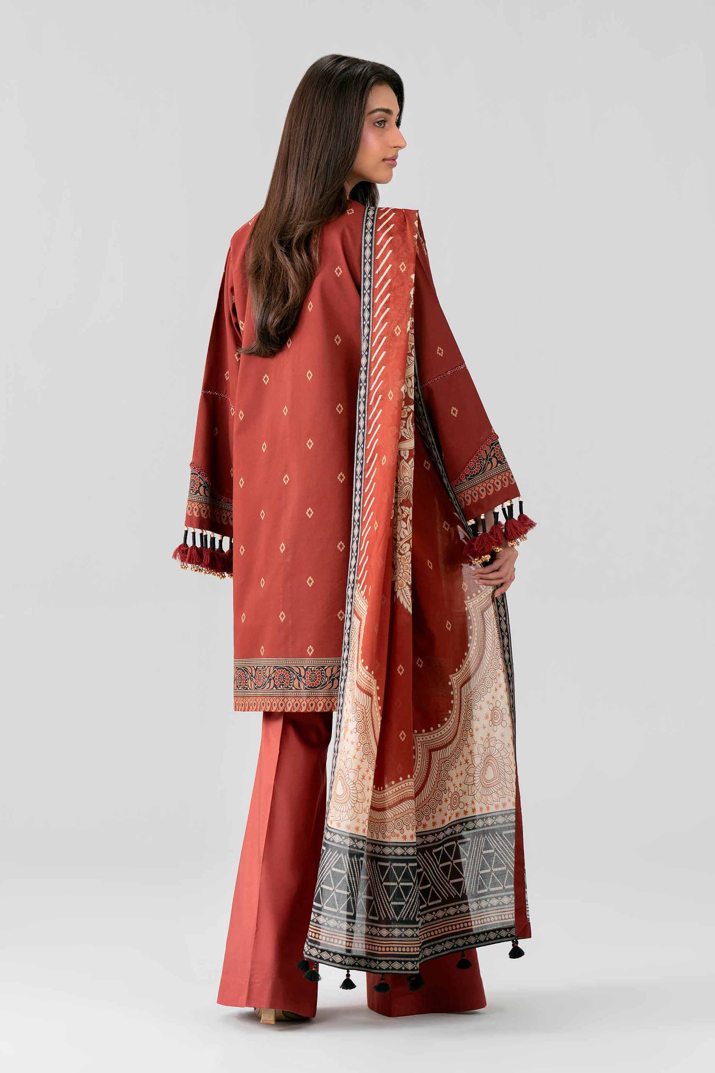 3 Piece - Digital Printed Suit - 42601850 for Women - Unstitched Collection | Nishat | Shop Online