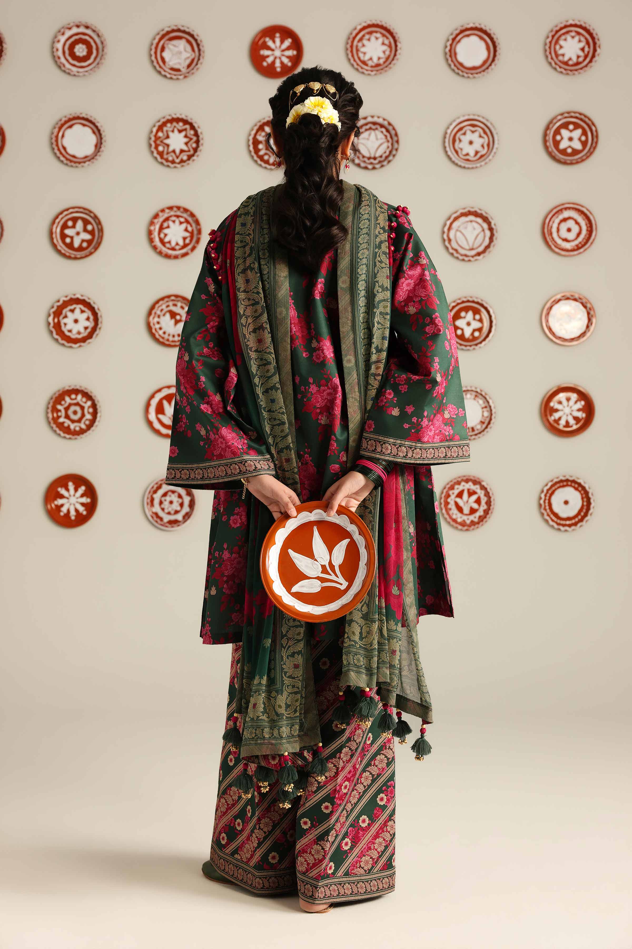 3 Piece - Digital Printed Suit - 42601899 for Women - Unstitched Collection | Nishat | Shop Online