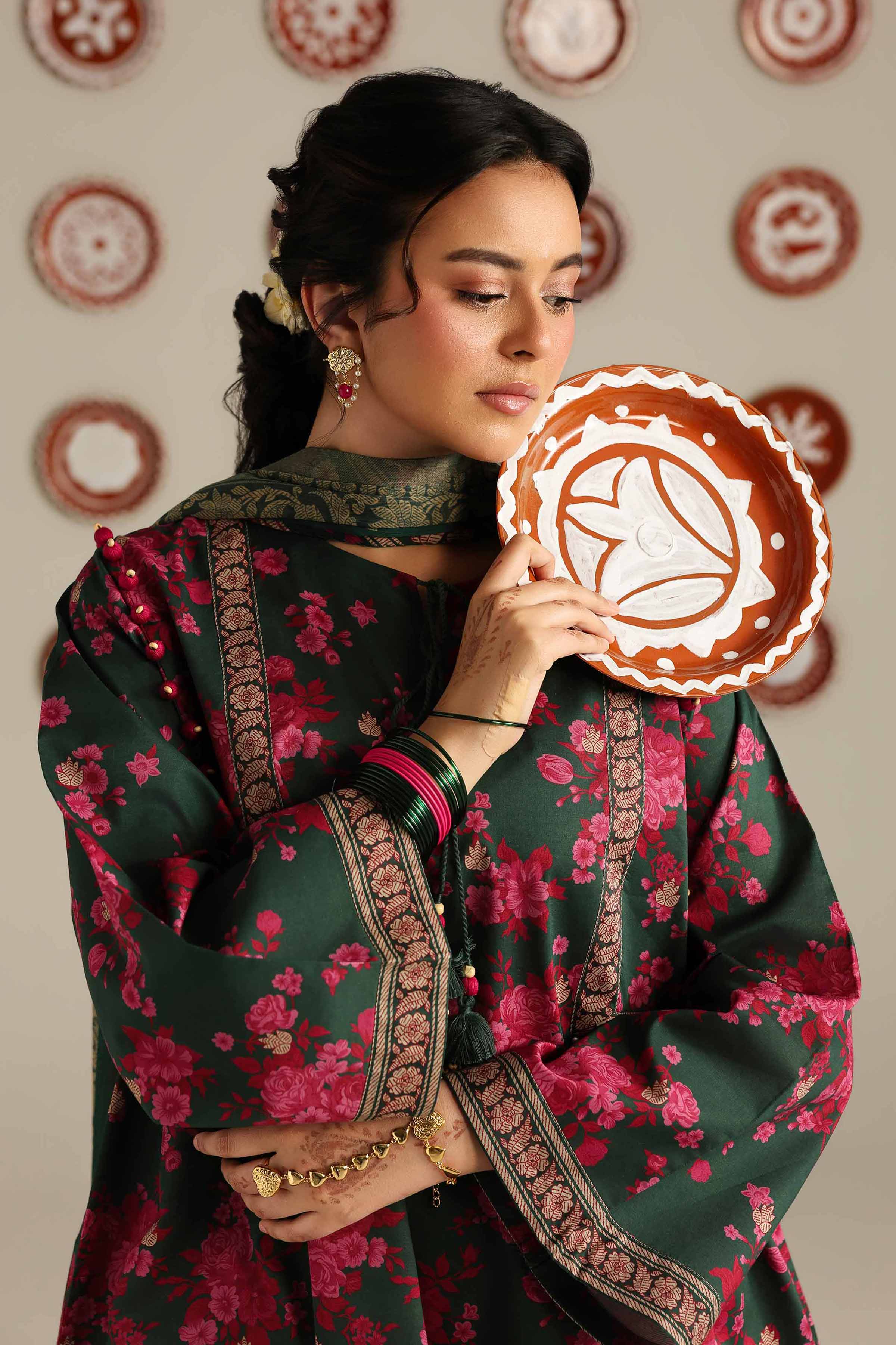 3 Piece - Digital Printed Suit - 42601899 for Women - Unstitched Collection | Nishat | Shop Online