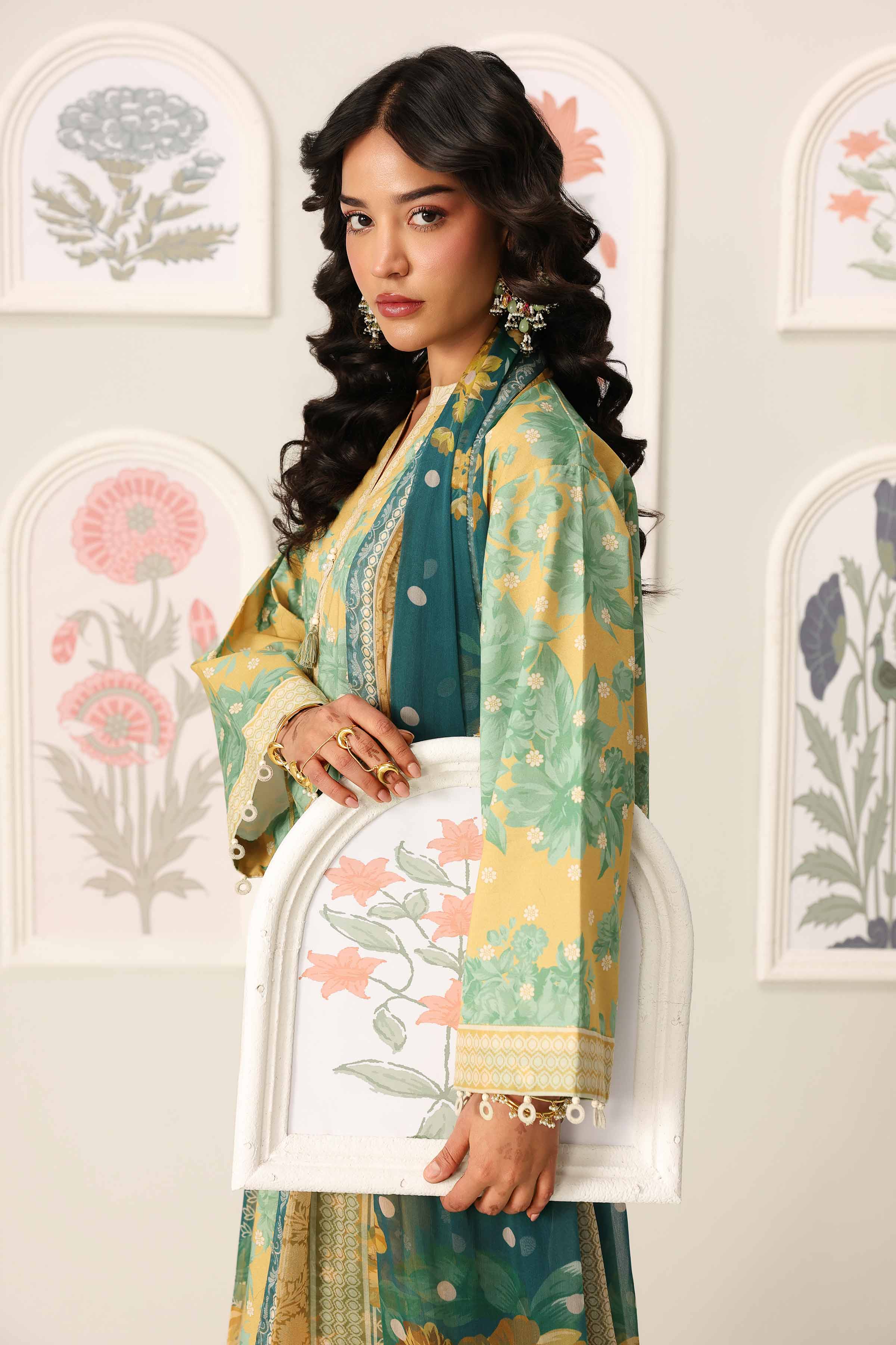 3 Piece - Digital Printed Suit - 42601900 for Women - Unstitched Collection | Nishat | Shop Online