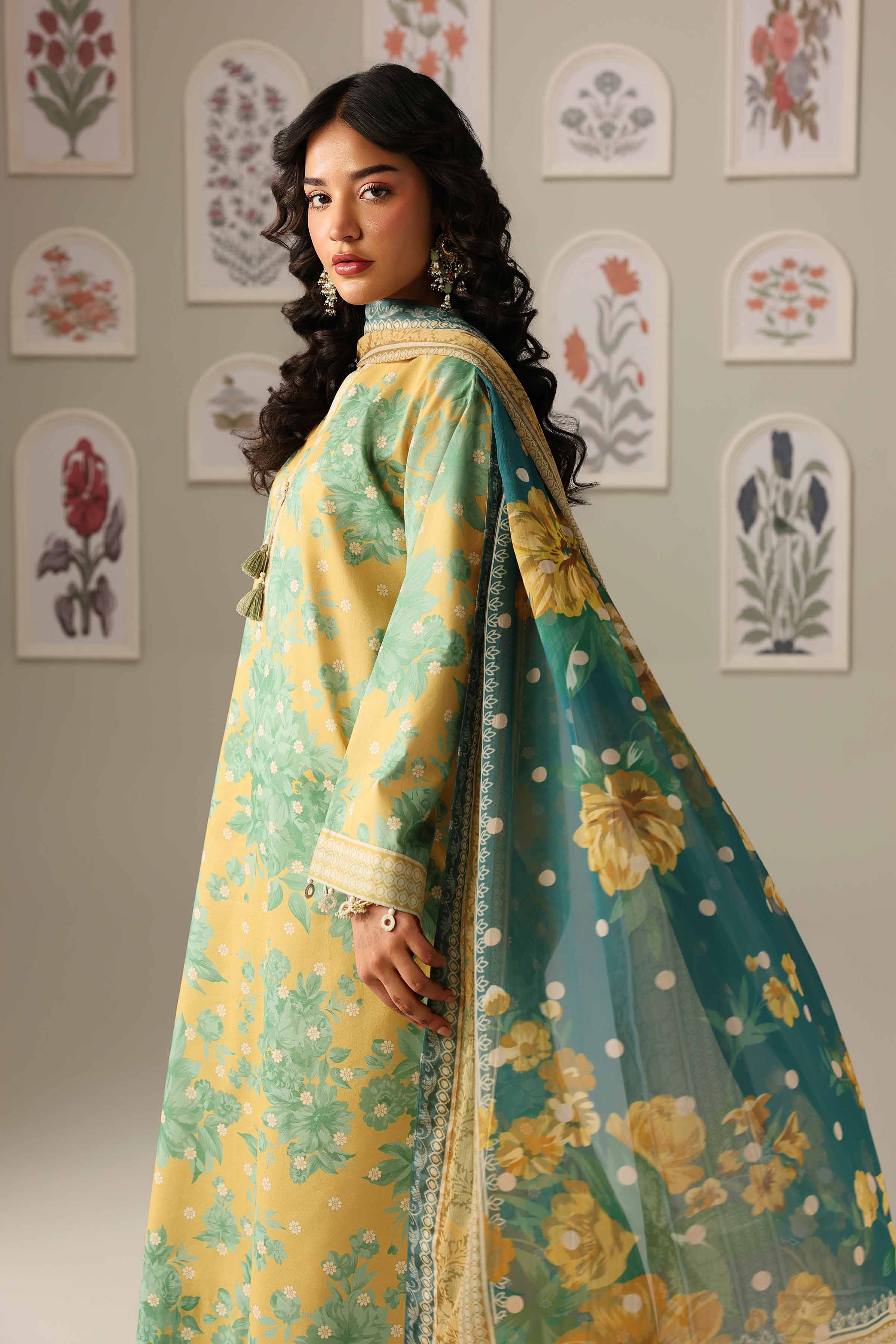 3 Piece - Digital Printed Suit - 42601900 for Women - Unstitched Collection | Nishat | Shop Online