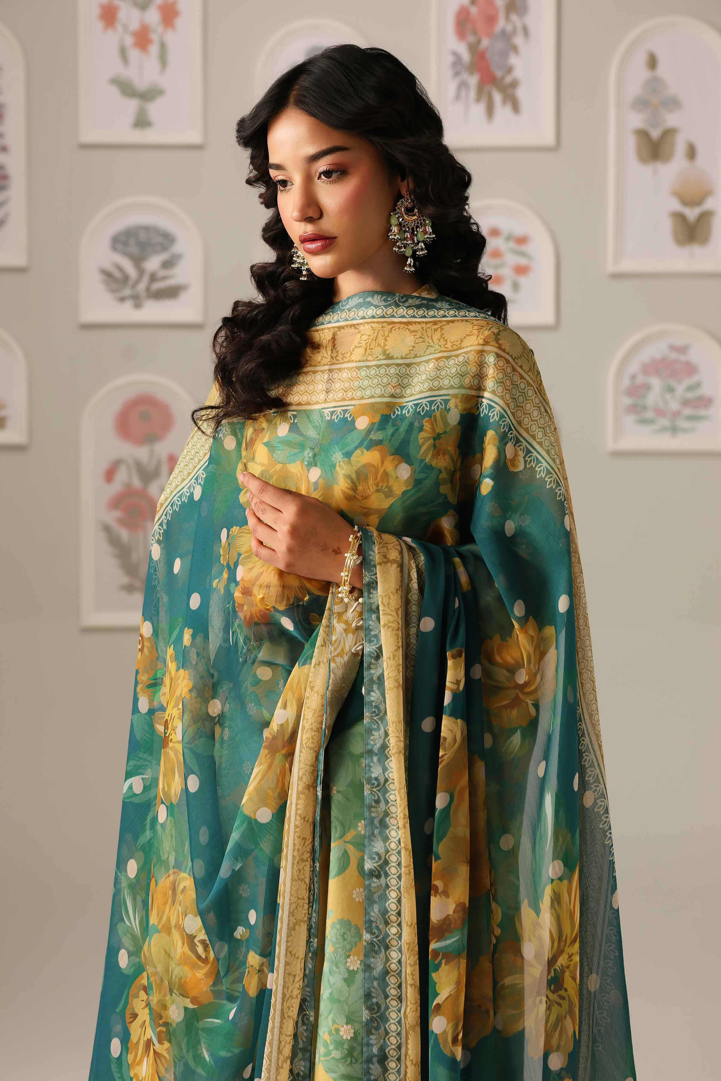 3 Piece - Digital Printed Suit - 42601900 for Women - Unstitched Collection | Nishat | Shop Online