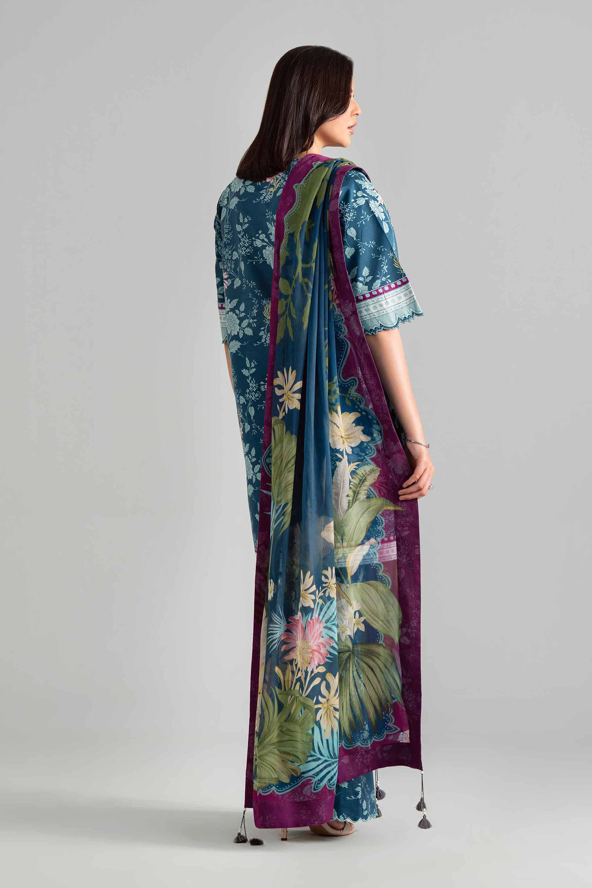 3 Piece - Digital Printed Suit - 42601905 for Women - Unstitched Collection | Nishat | Shop Online