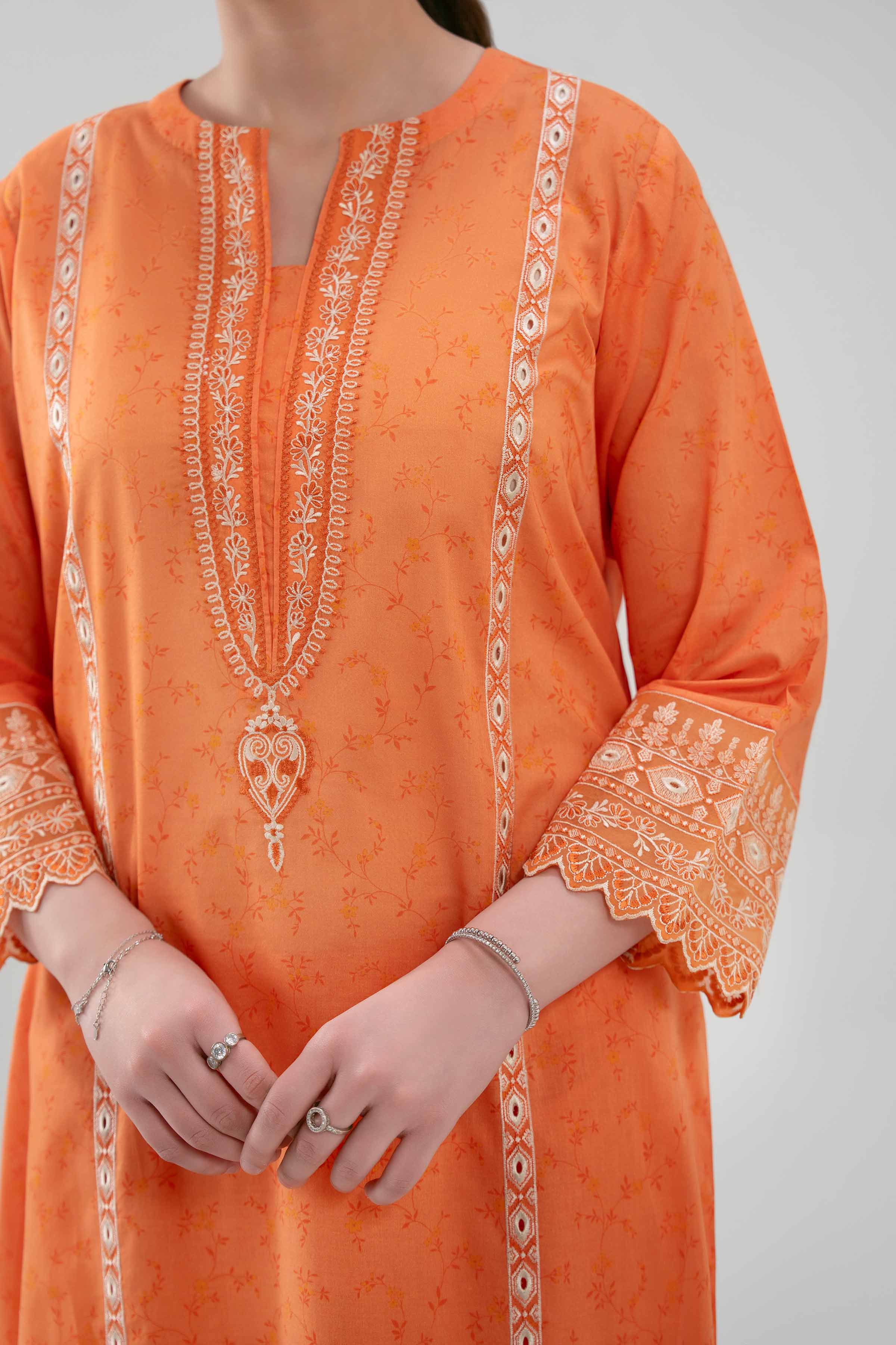 3 Piece - Digital Printed Embroidered Suit - 42619519 for Women - Unstitched Collection | Nishat | Shop Online