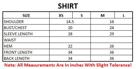 Size Guide