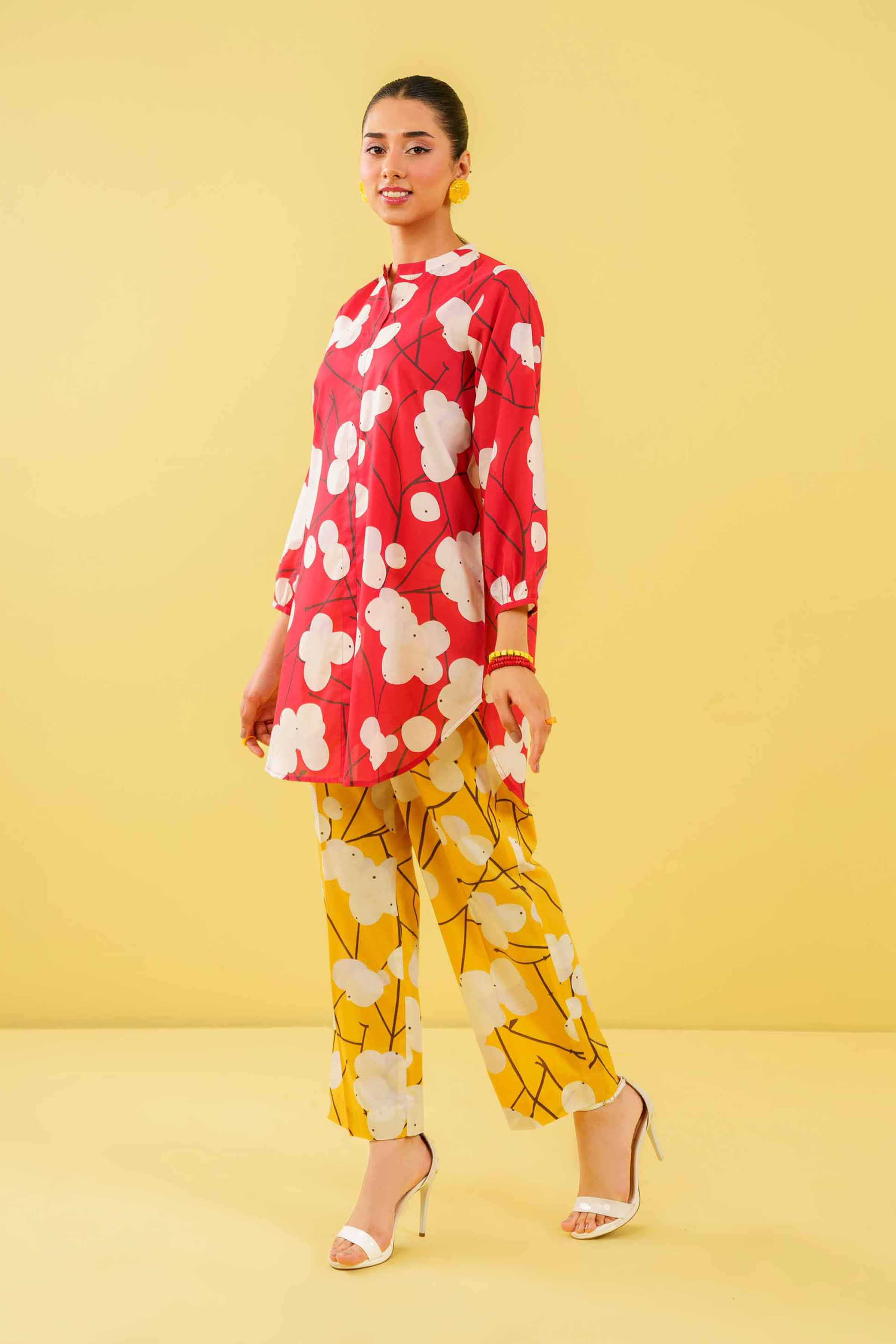2 Piece - Printed Suit - AS24-48